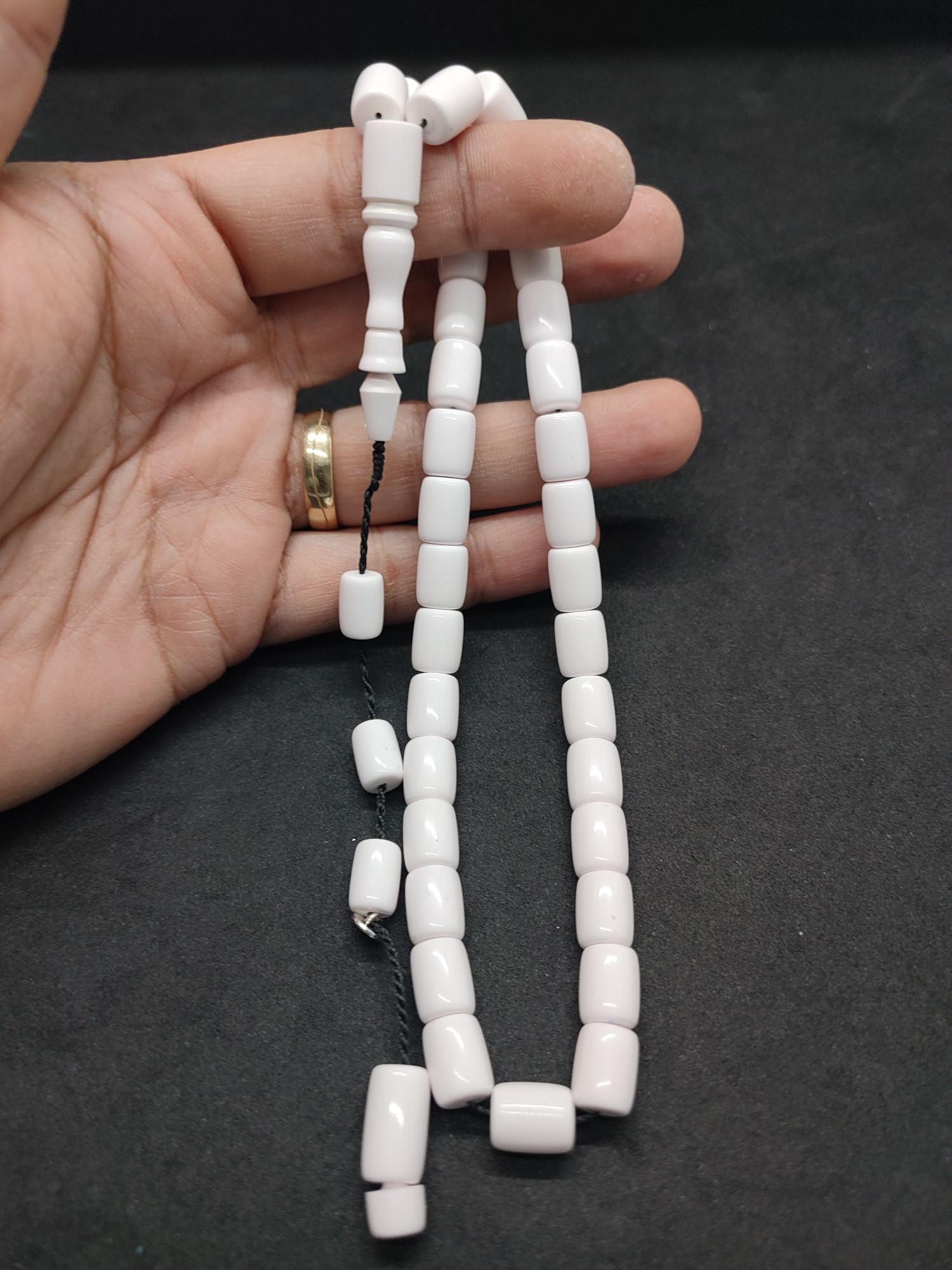 Şükrü Baba Usta Eseri Çift Zımpara Çift Cilalı Rengin Zirvesi Bir Sıkma Kehribar Sertifikalı 9645 küçük resim 4