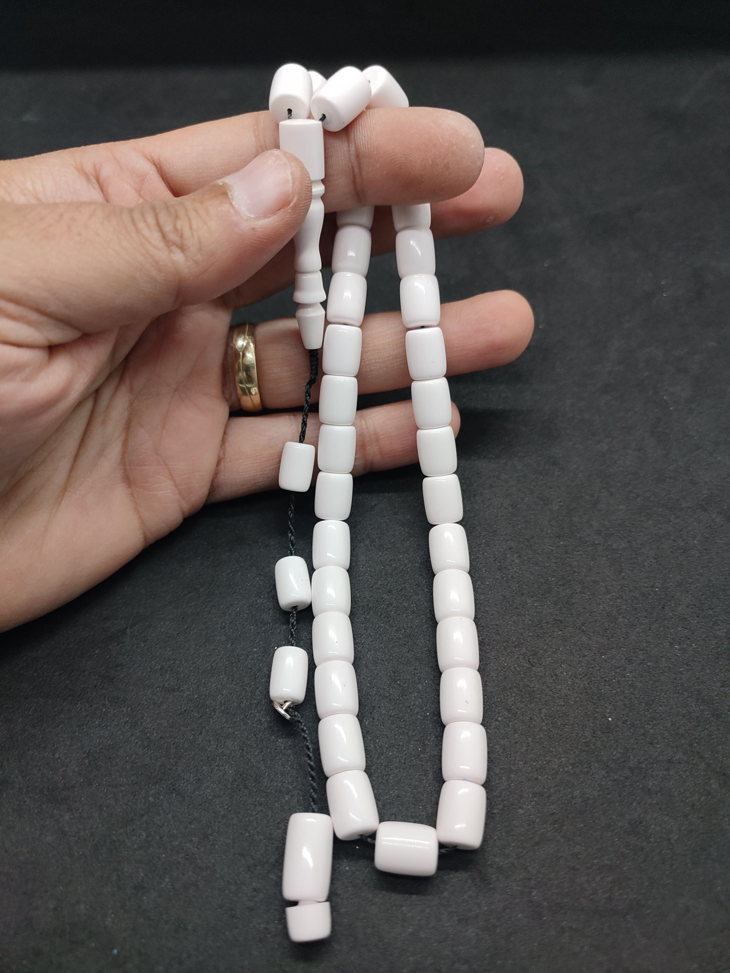 Şükrü Baba Usta Eseri Çift Zımpara Çift Cilalı Rengin Zirvesi Bir Sıkma Kehribar Sertifikalı 9645 küçük resim 5