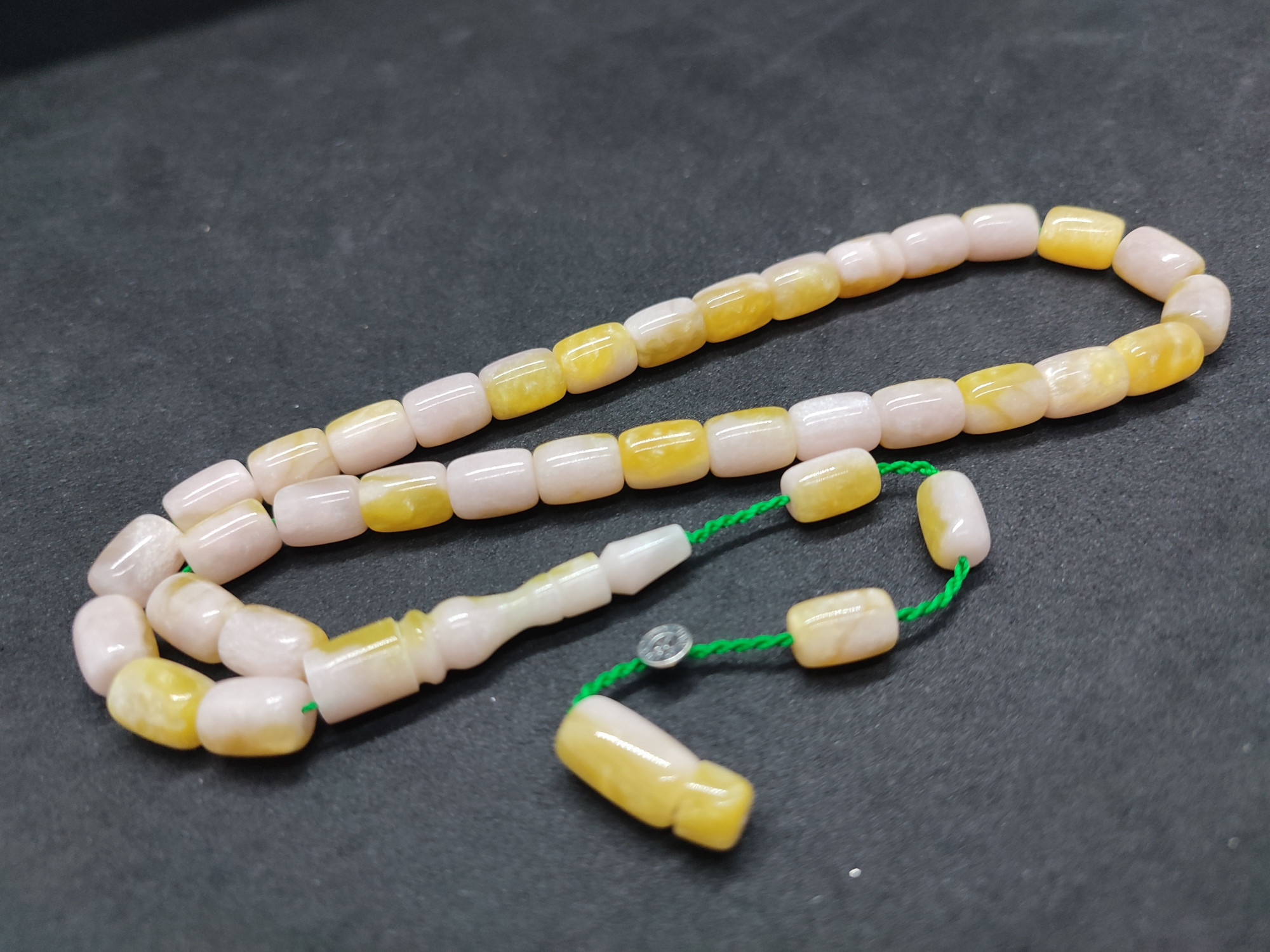 Şükrü Baba Usta Eseri Çift Zımpara Çift Cilalı Rengin Zirvesi Bir Sıkma Kehribar Sertifikalı 9646