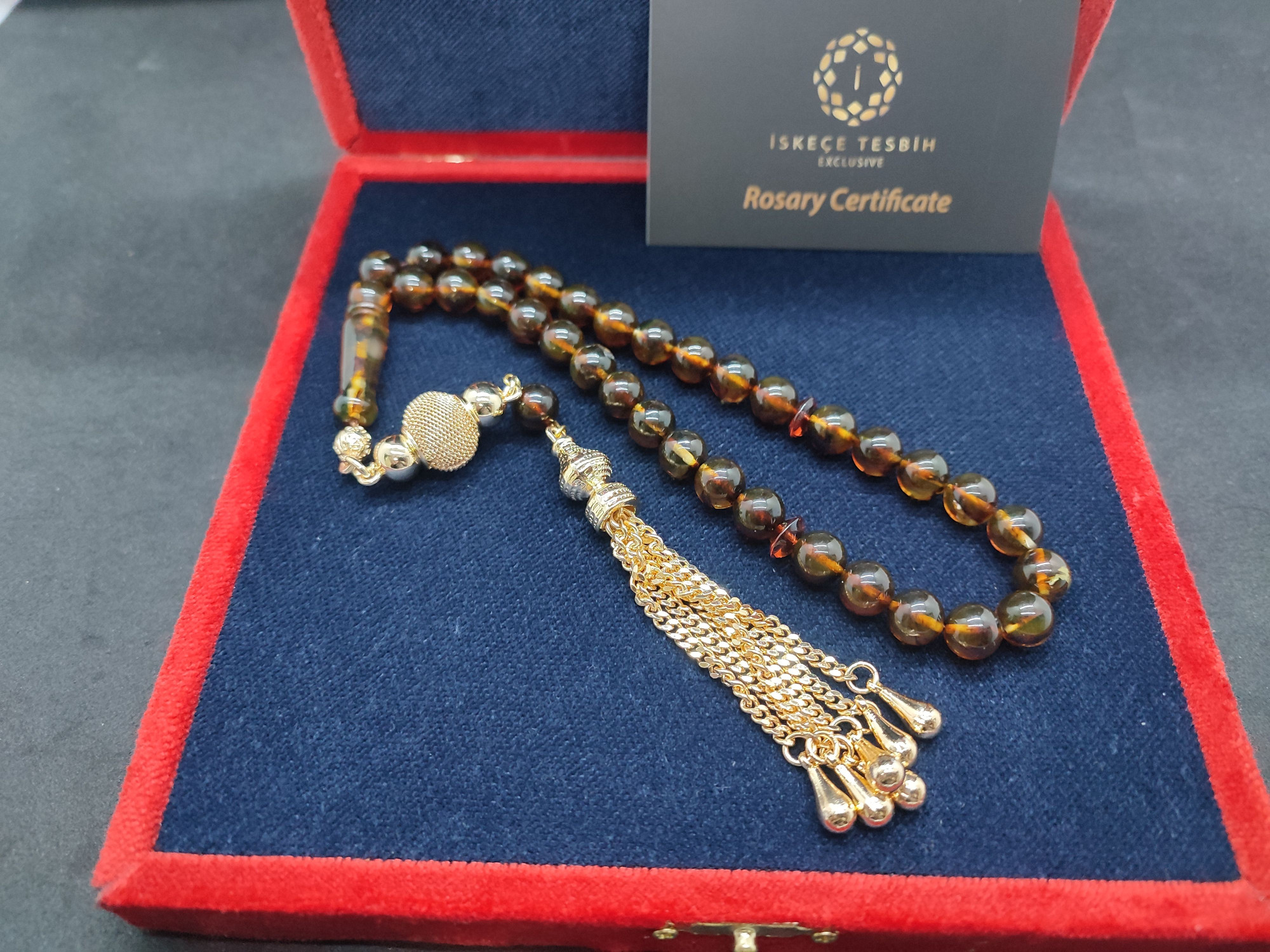 475 Ayar Gümüş Püsküllü 17.86 Gr. Yansımalı Domi̇ni̇k Fosi̇lli̇ Kaya Damla 9648