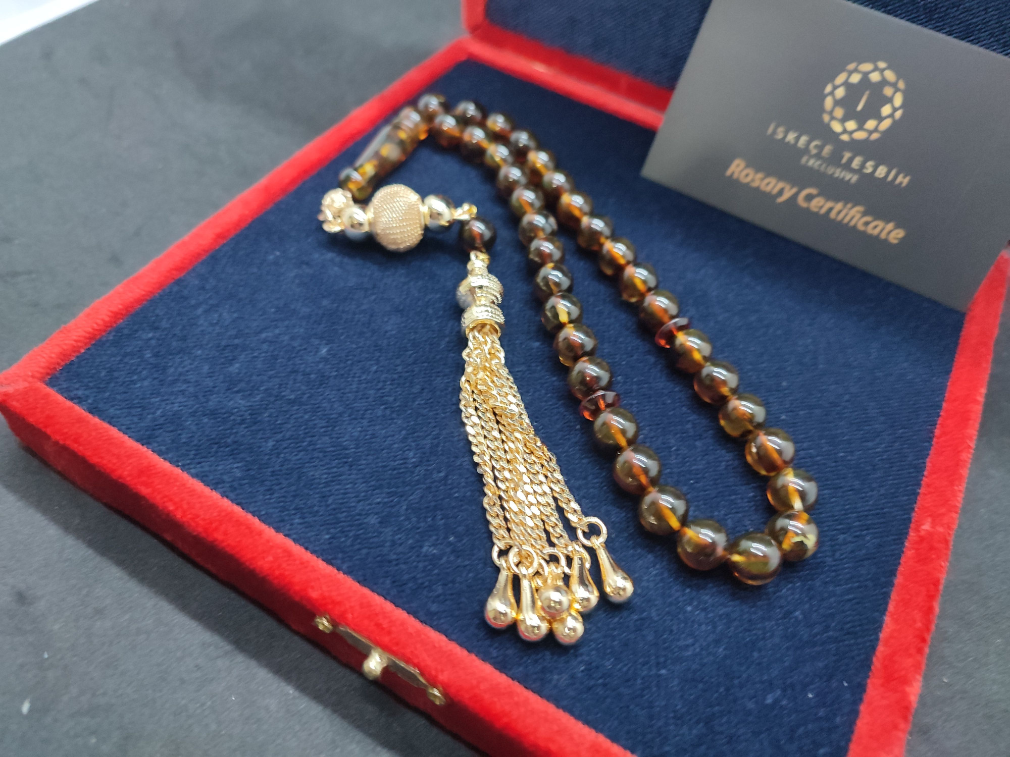 475 Ayar Gümüş Püsküllü 17.86 Gr. Yansımalı Domi̇ni̇k Fosi̇lli̇ Kaya Damla 9648 küçük resim 3