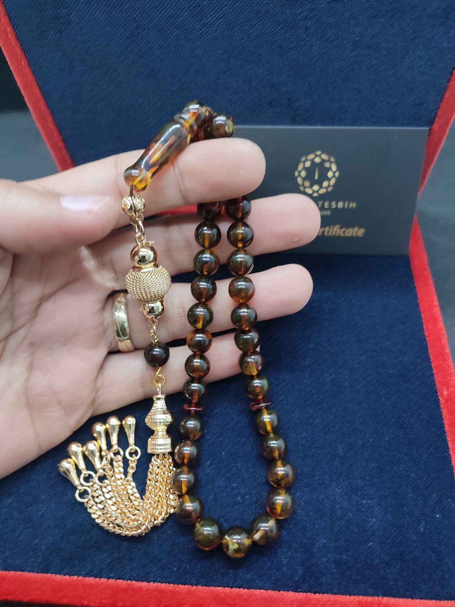 475 Ayar Gümüş Püsküllü 17.86 Gr. Yansımalı Domi̇ni̇k Fosi̇lli̇ Kaya Damla 9648 küçük resim 5