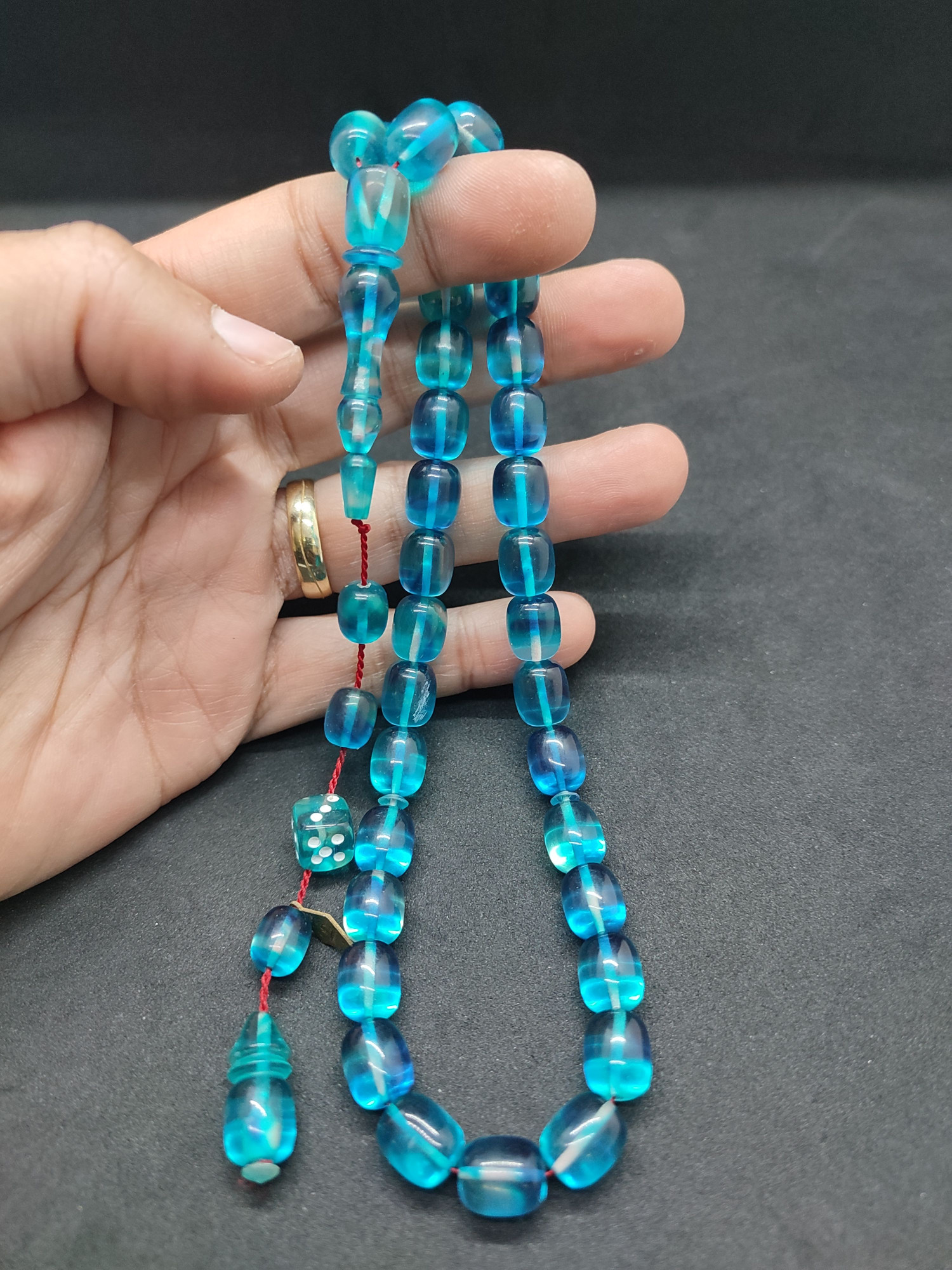 Beki̇r Deveci̇ Usta Eseri̇ Eski̇ Avusturya Pati̇nli̇ Oyun Zarı Sertifikalı 9651 küçük resim 5