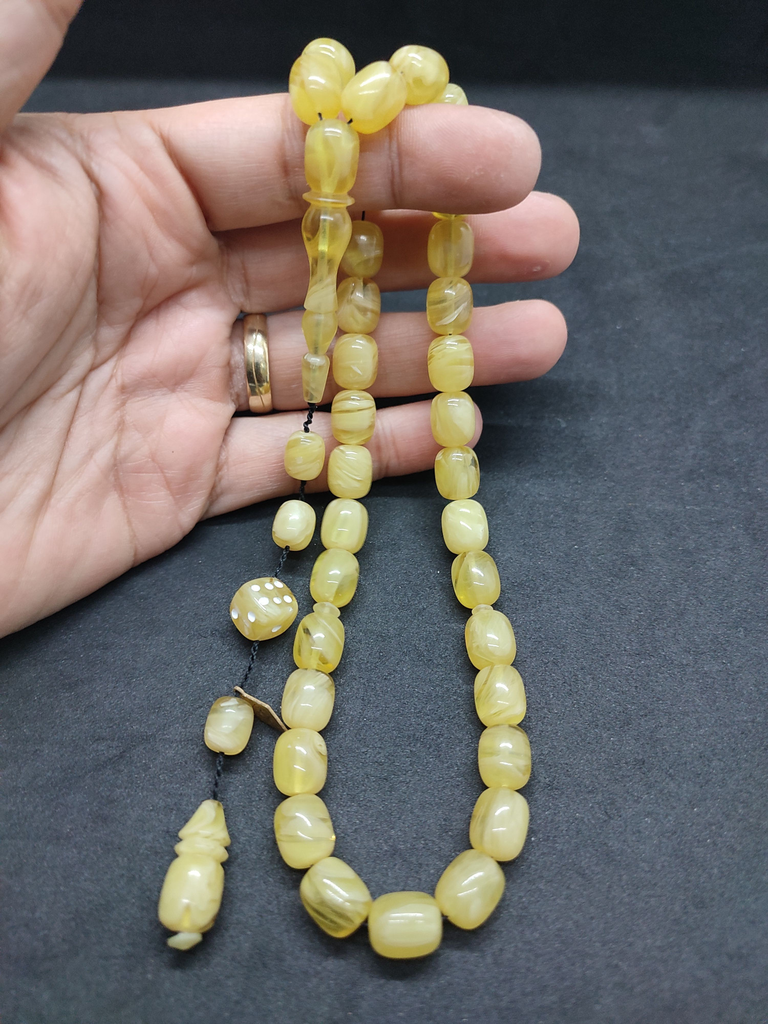 Beki̇r Deveci̇ Usta Eseri̇ Eski̇ Avusturya Pati̇nli̇ Oyun Zarı Sertifikalı 9653 küçük resim 3