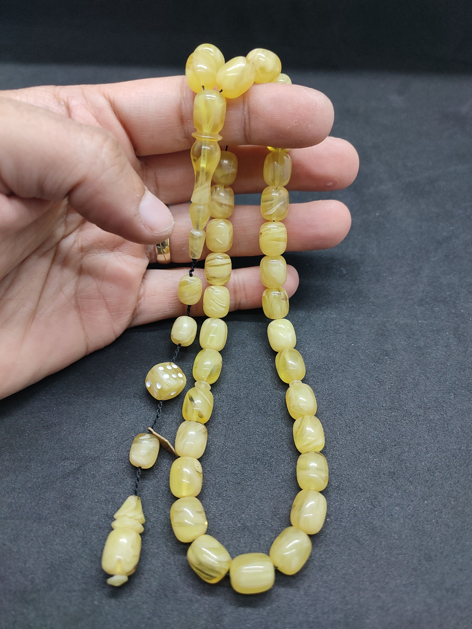 Beki̇r Deveci̇ Usta Eseri̇ Eski̇ Avusturya Pati̇nli̇ Oyun Zarı Sertifikalı 9653 küçük resim 5