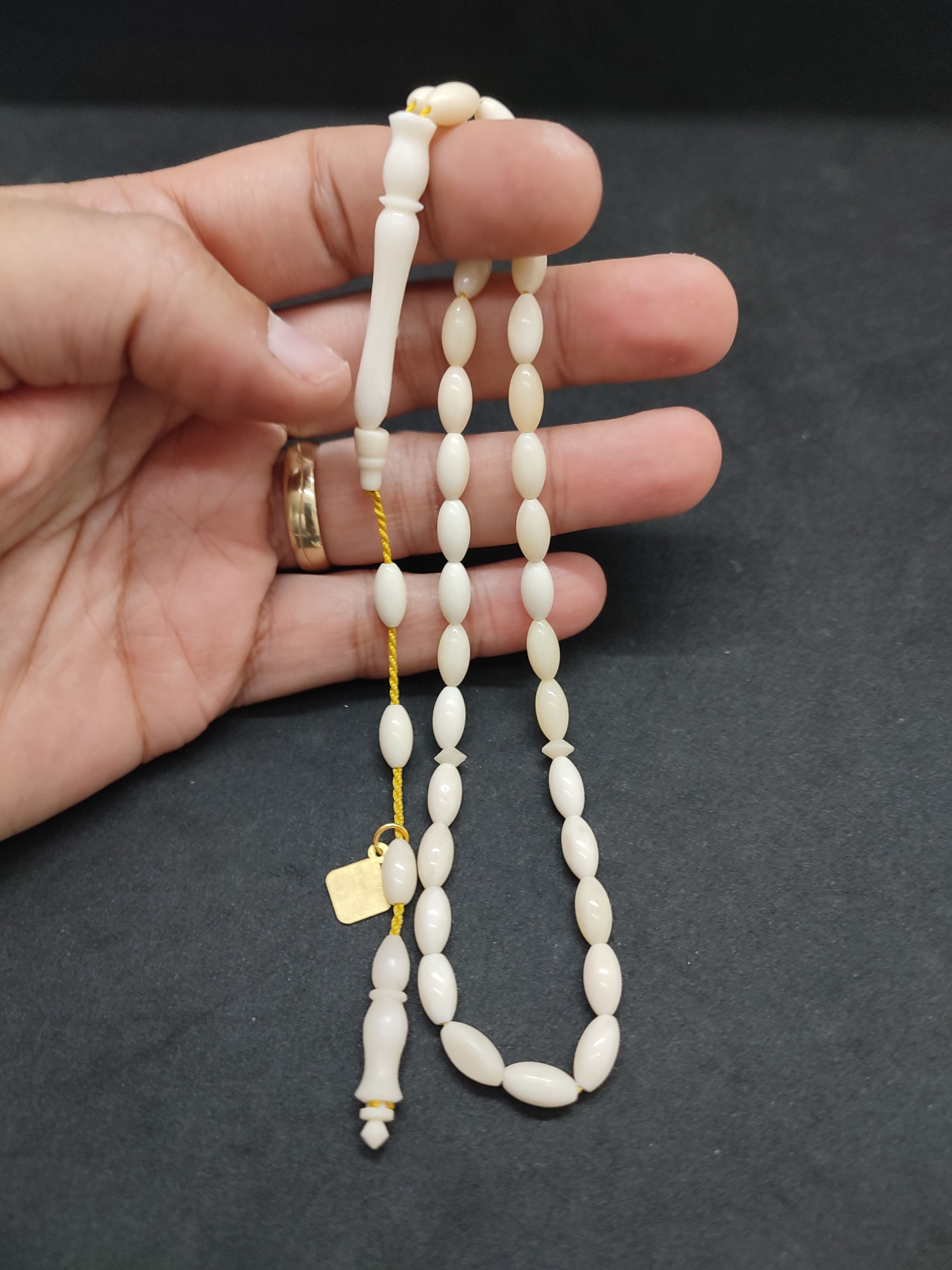 Hakan Kaya Usta Eseri̇ El Boy Sülün İmame Yarı Özlü Balina Kemiği Sertifikalı 9667 küçük resim 5