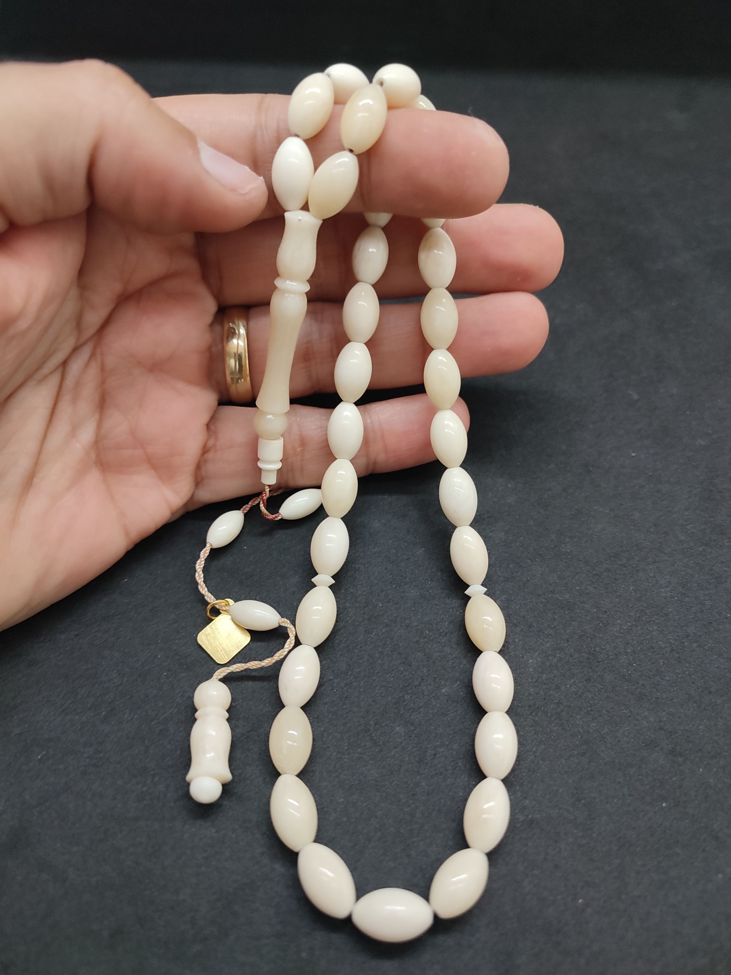 Hakan Kaya Usta Eseri̇ El Boy Sülün İmame Yarı Özlü Balina Kemiği Sertifikalı 9668 küçük resim 5