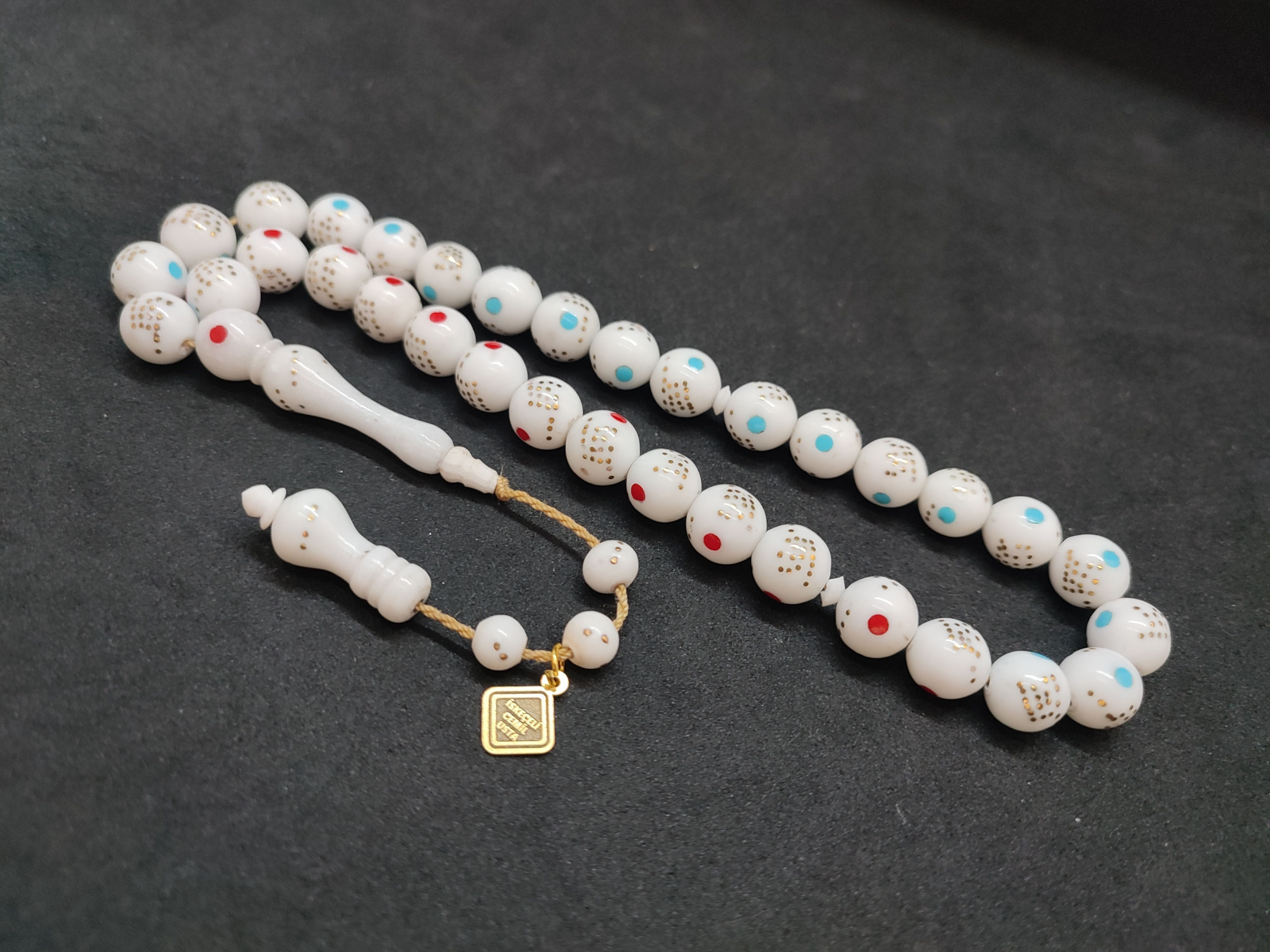 İskeçeli Cemil Usta Eseri Bronz Çakımlı Mineli Naturel Deve Kemiği Sertifikalı 9688 küçük resim 3