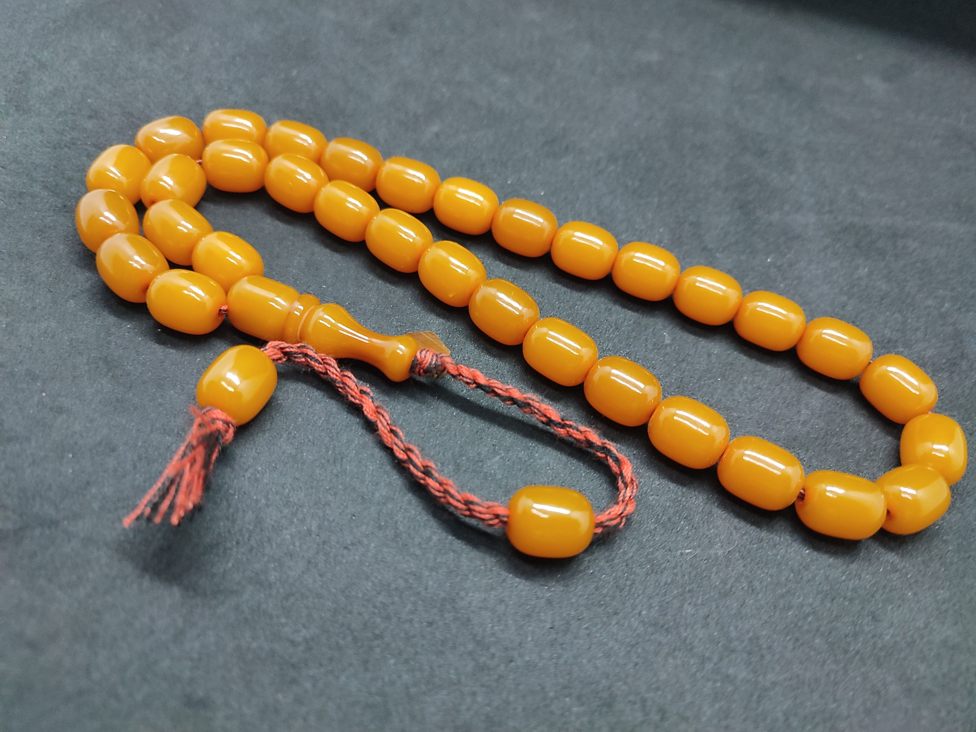 Osama Omari Usta Eseri 50 Yaşında Horoz İmame Havşalı Alman Faturan Tesbih Sertifikalı 9700 küçük resim 4