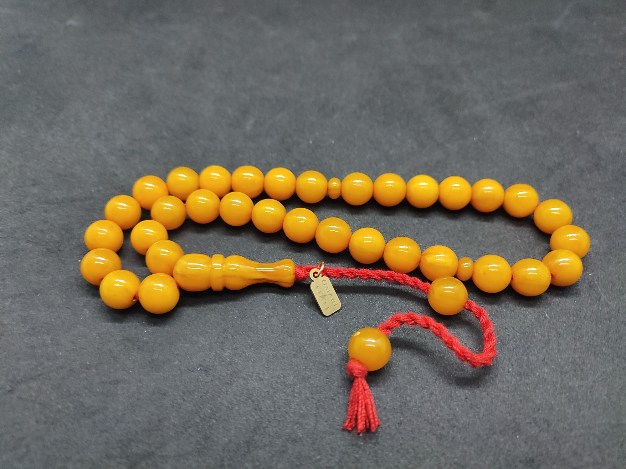 Osama Omari Usta Eseri 50 Yaşında Horoz İmame Havşalı Alman Faturan Tesbih Sertifikalı 9704