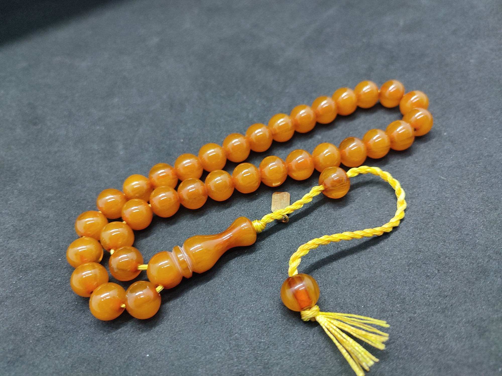 Osama Omari Usta Eseri 50 Yaşında Horoz İmame Havşalı Alman Faturan Tesbih Sertifikalı 9707