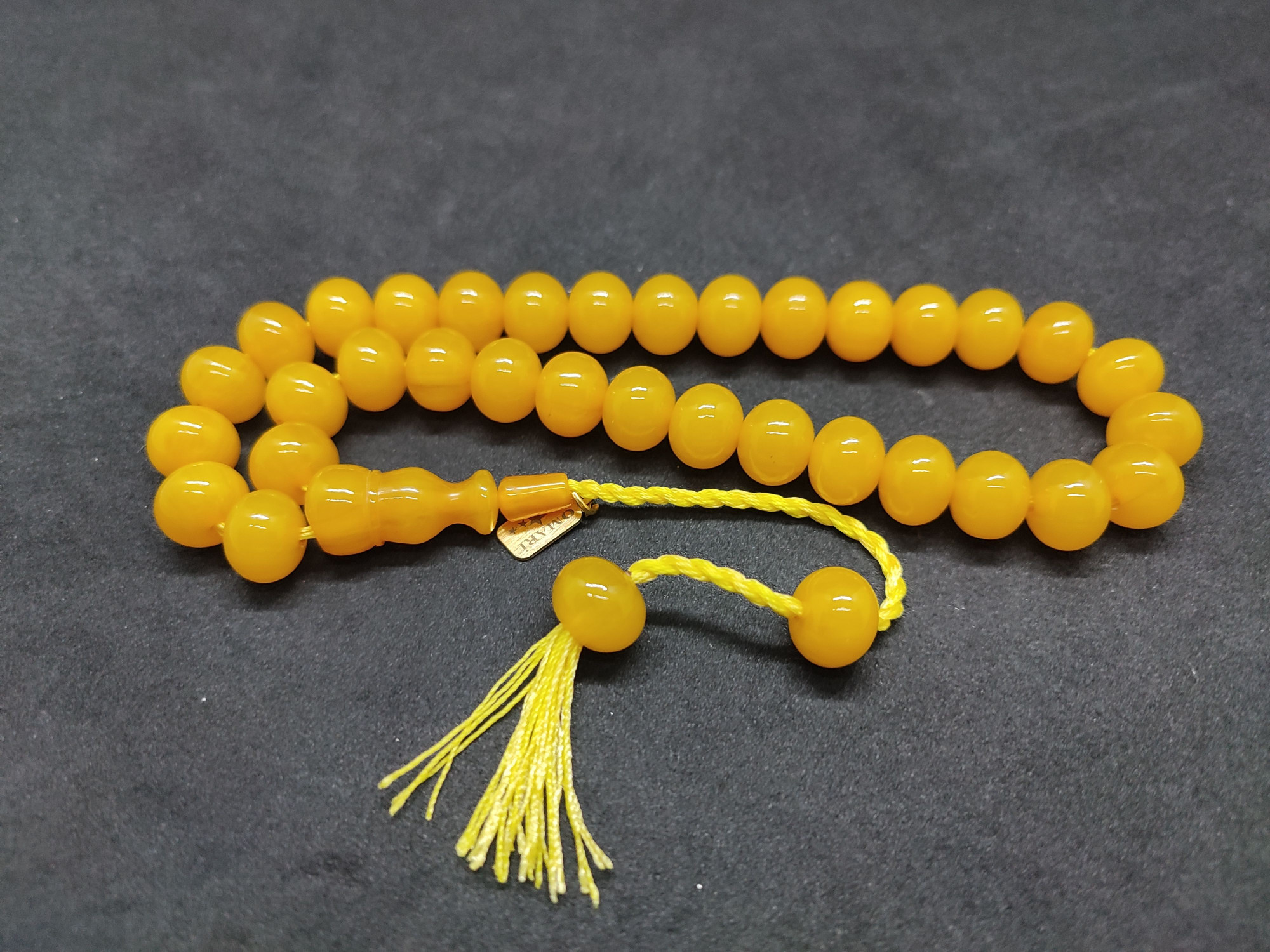 Osama Omari Usta Eseri 50 Yaşında Horoz İmame Havşalı Alman Faturan Tesbih Sertifikalı 9709 küçük resim 2