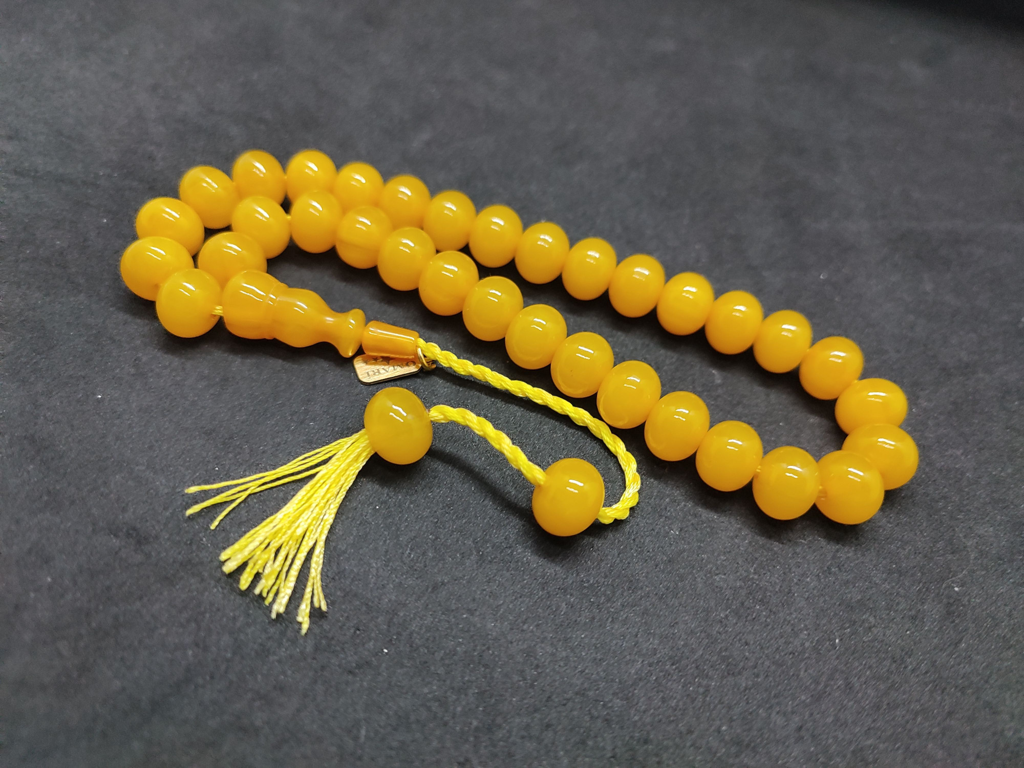 Osama Omari Usta Eseri 50 Yaşında Horoz İmame Havşalı Alman Faturan Tesbih Sertifikalı 9709 küçük resim 4