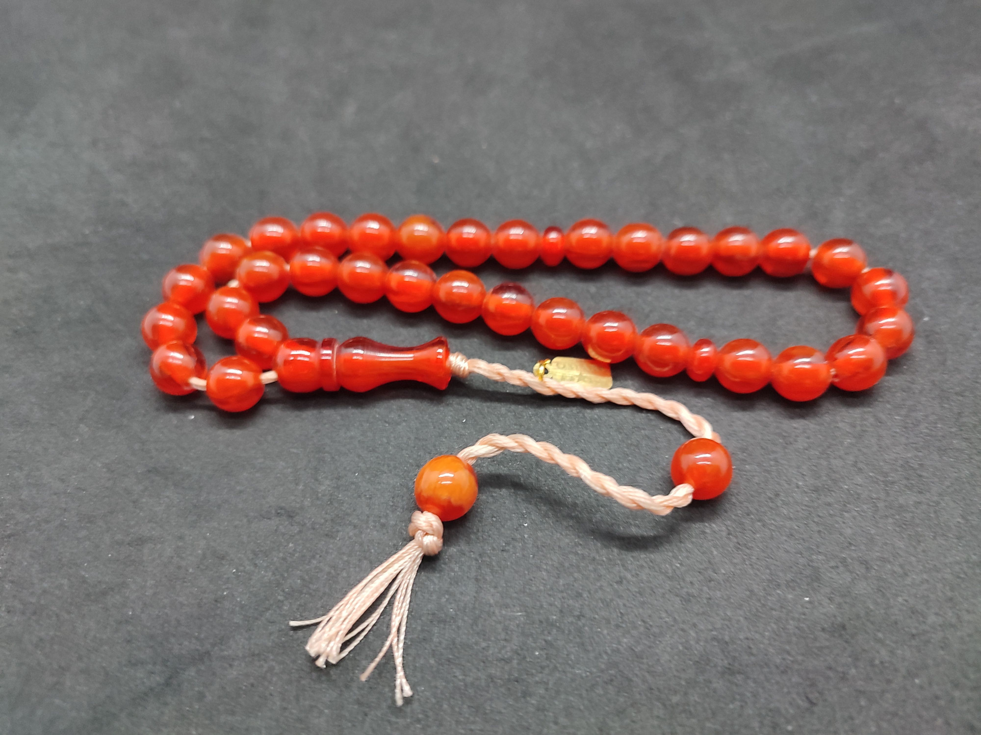 Osama Omari Usta Eseri 50 Yaşında Horoz İmame Havşalı Alman Faturan Tesbih Sertifikalı 9711