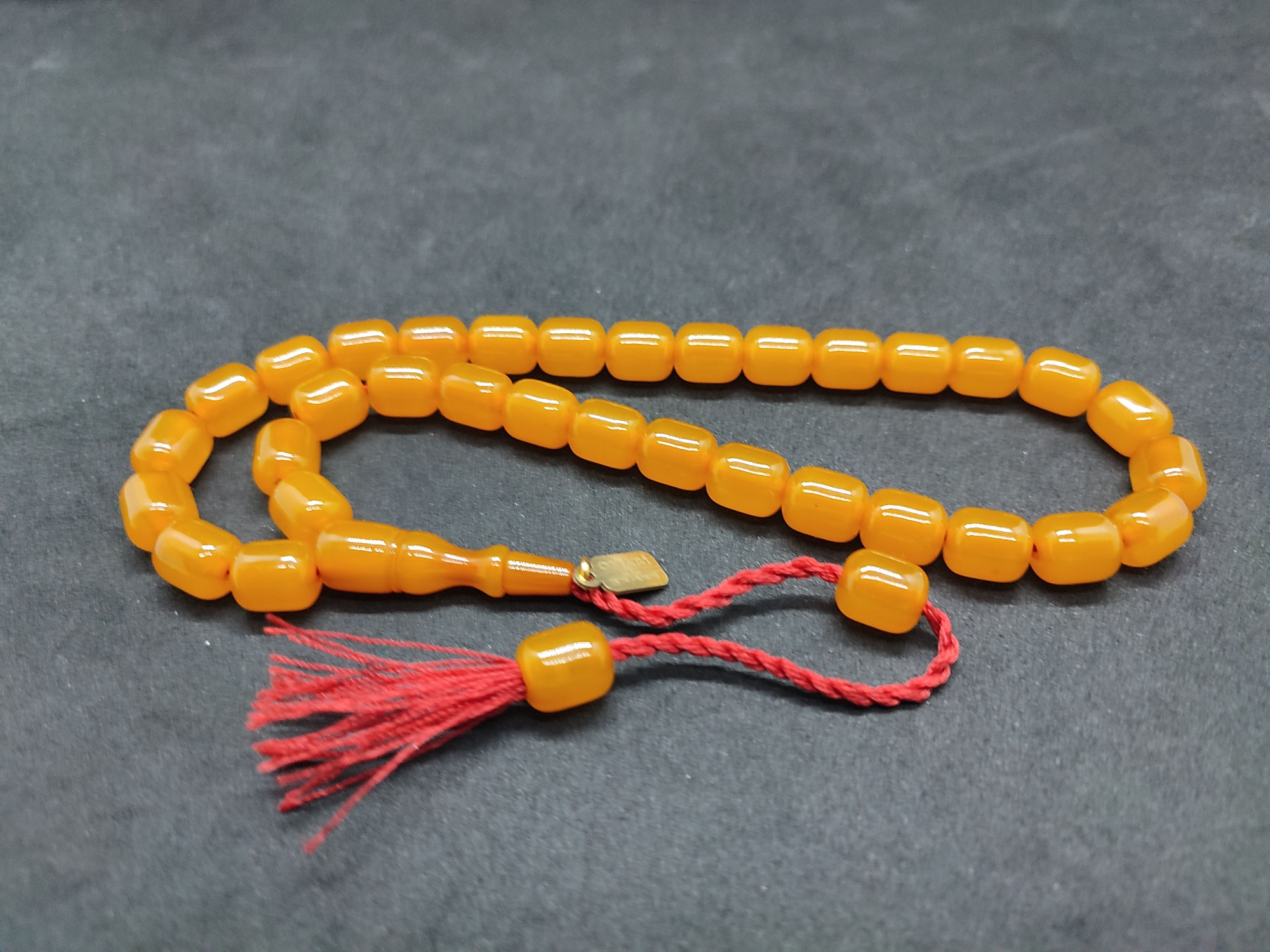 Osama Omari Usta Eseri 50 Yaşında Horoz İmame Havşalı Alman Faturan Tesbih Sertifikalı 9714