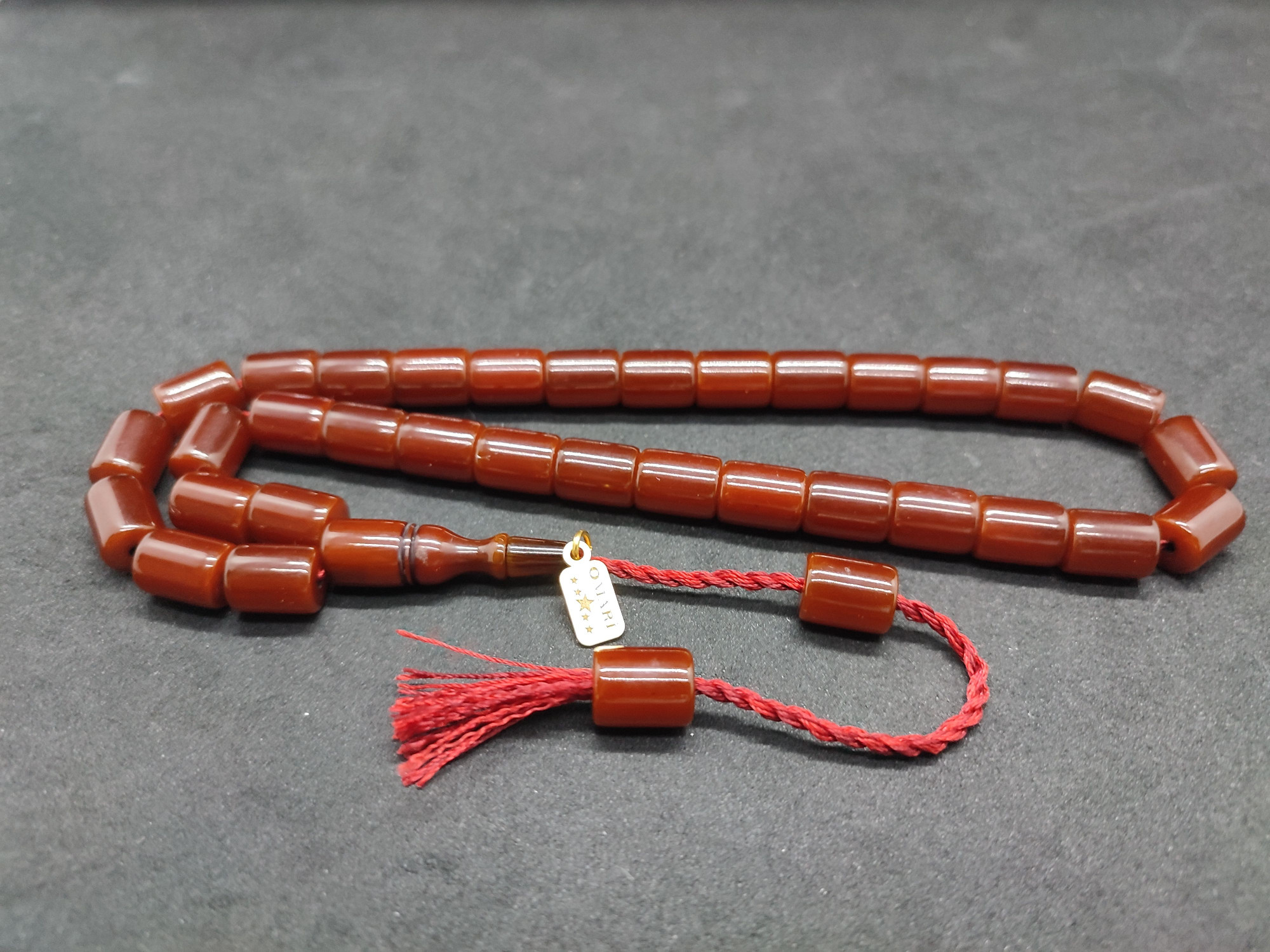 Osama Omari Usta Eseri 50 Yaşında Horoz İmame Havşalı Alman Faturan Tesbih Sertifikalı 9717