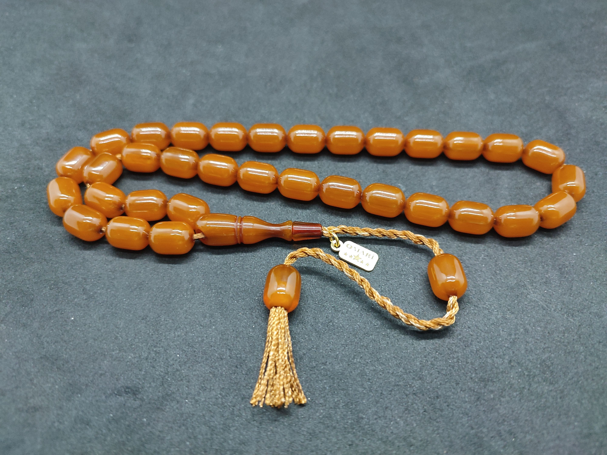 Osama Omari Usta Eseri 50 Yaşında Horoz İmame Havşalı Alman Faturan Tesbih Sertifikalı 9718