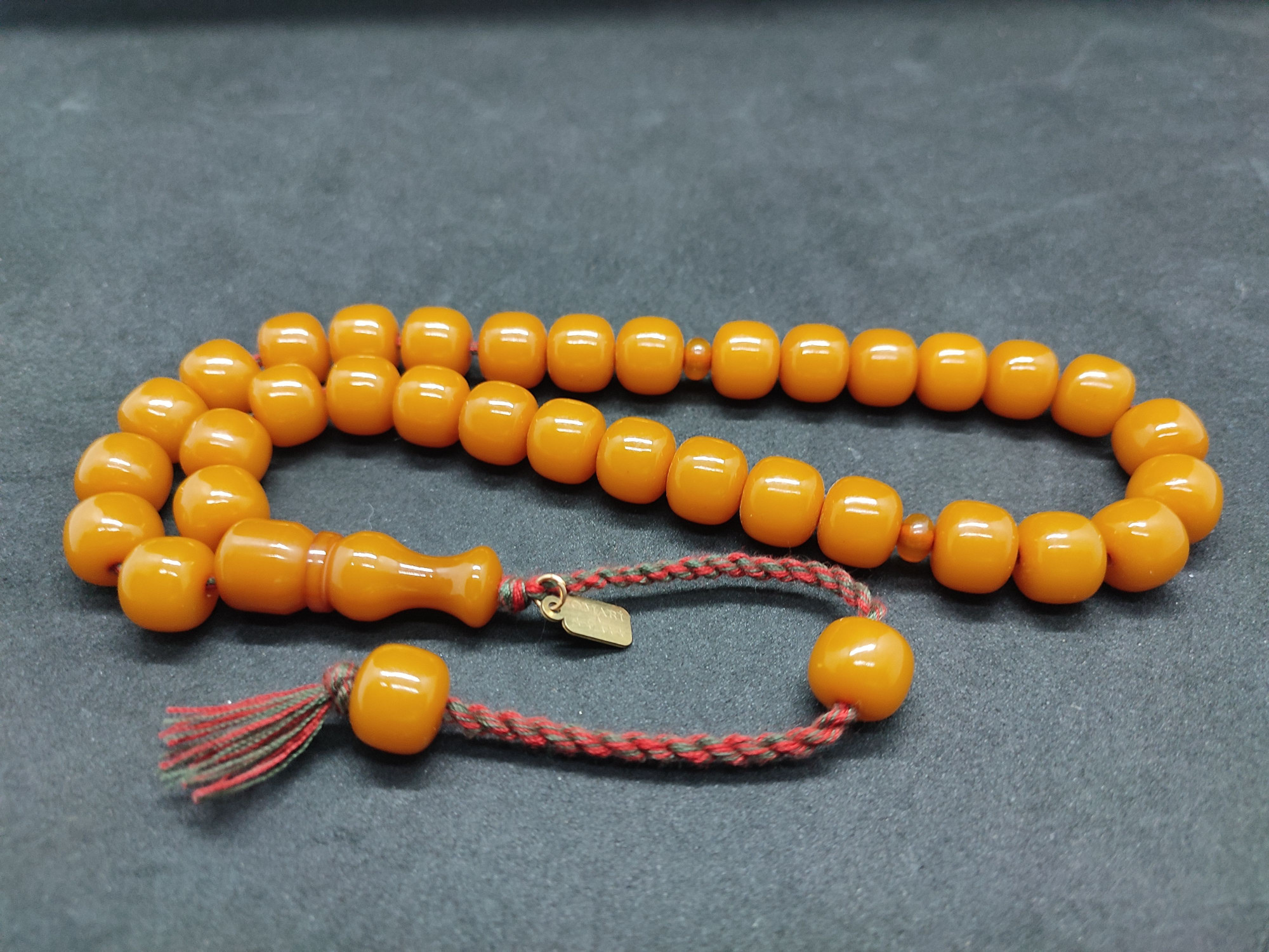 Osama Omari Usta Eseri 50 Yaşında Horoz İmame Havşalı Alman Faturan Tesbih Sertifikalı 9721