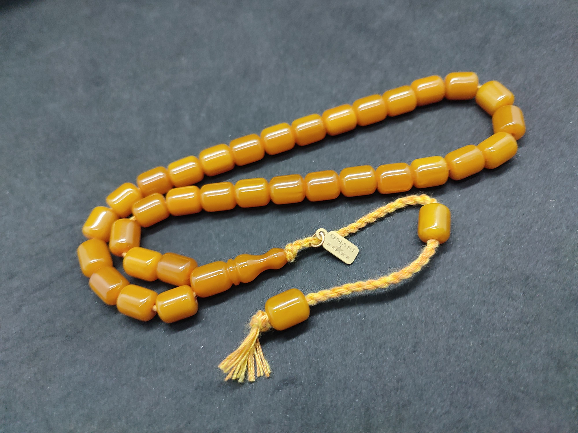 Osama Omari Usta Eseri 50 Yaşında Horoz İmame Havşalı Alman Faturan Tesbih Sertifikalı 9722