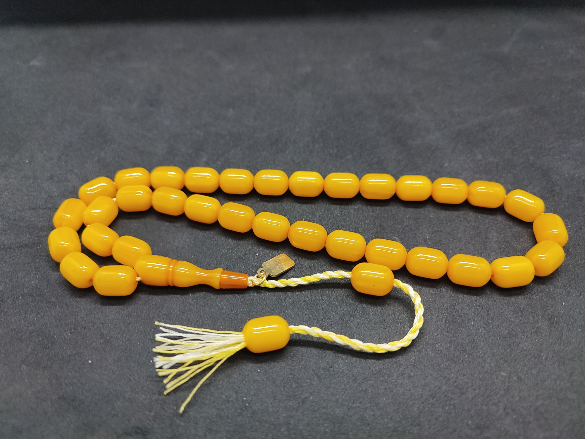 Osama Omari Usta Eseri 50 Yaşında Horoz İmame Havşalı Alman Faturan Tesbih Sertifikalı 9723