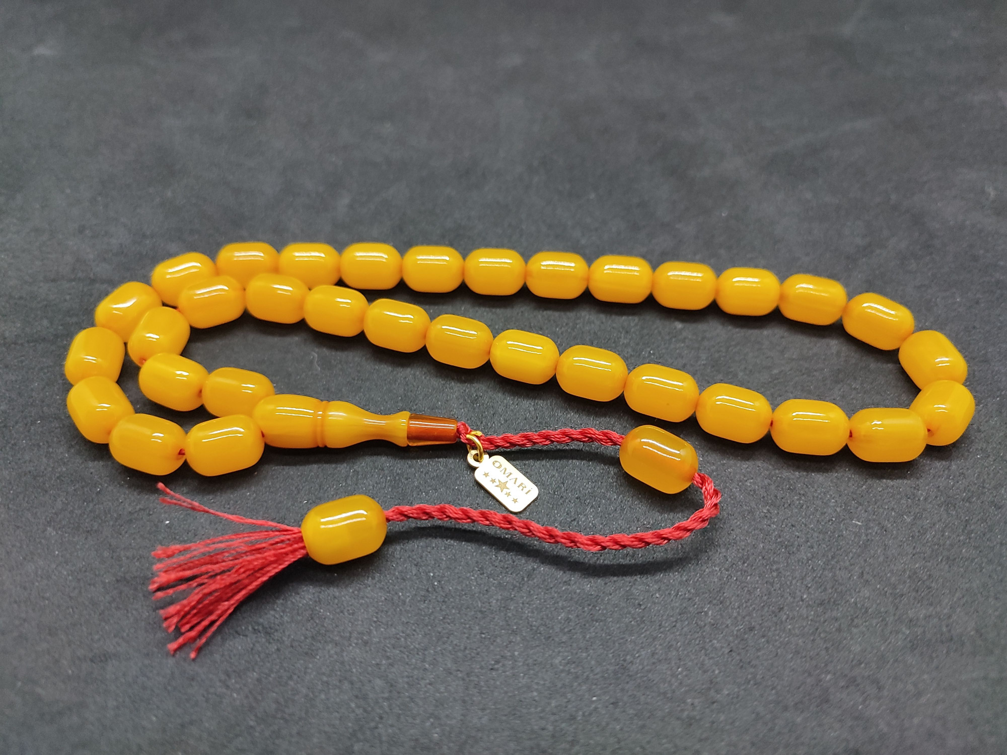 Osama Omari Usta Eseri 50 Yaşında Horoz İmame Havşalı Alman Faturan Tesbih Sertifikalı 9724