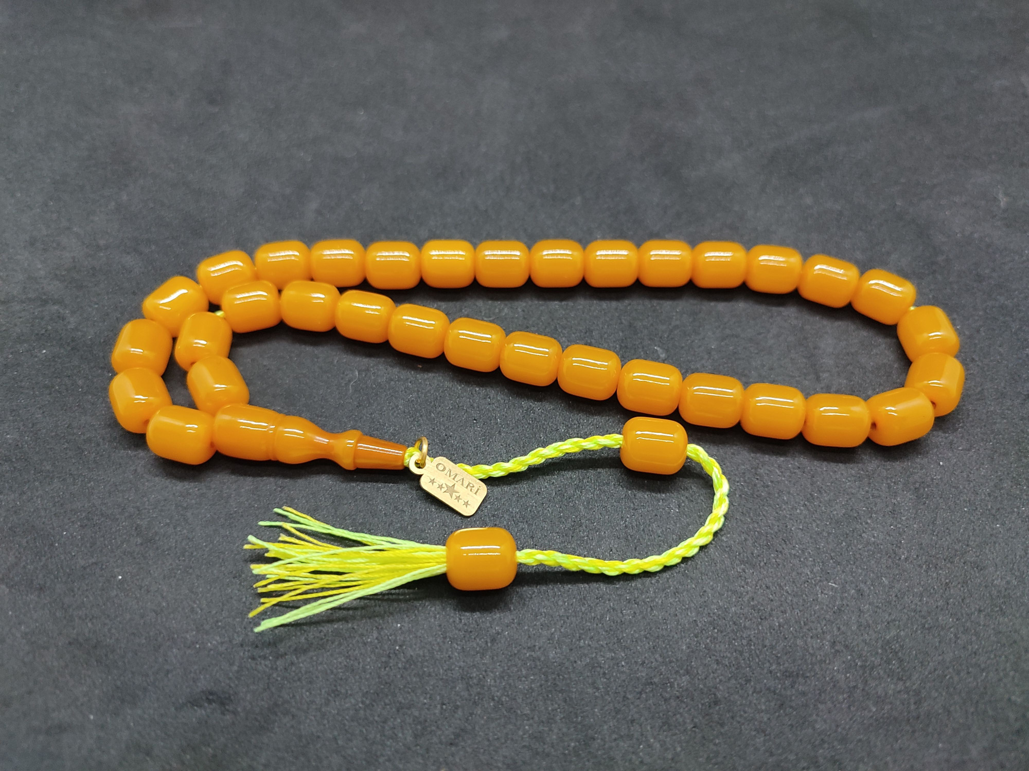 Osama Omari Usta Eseri 50 Yaşında Horoz İmame Havşalı Alman Faturan Tesbih Sertifikalı 9726