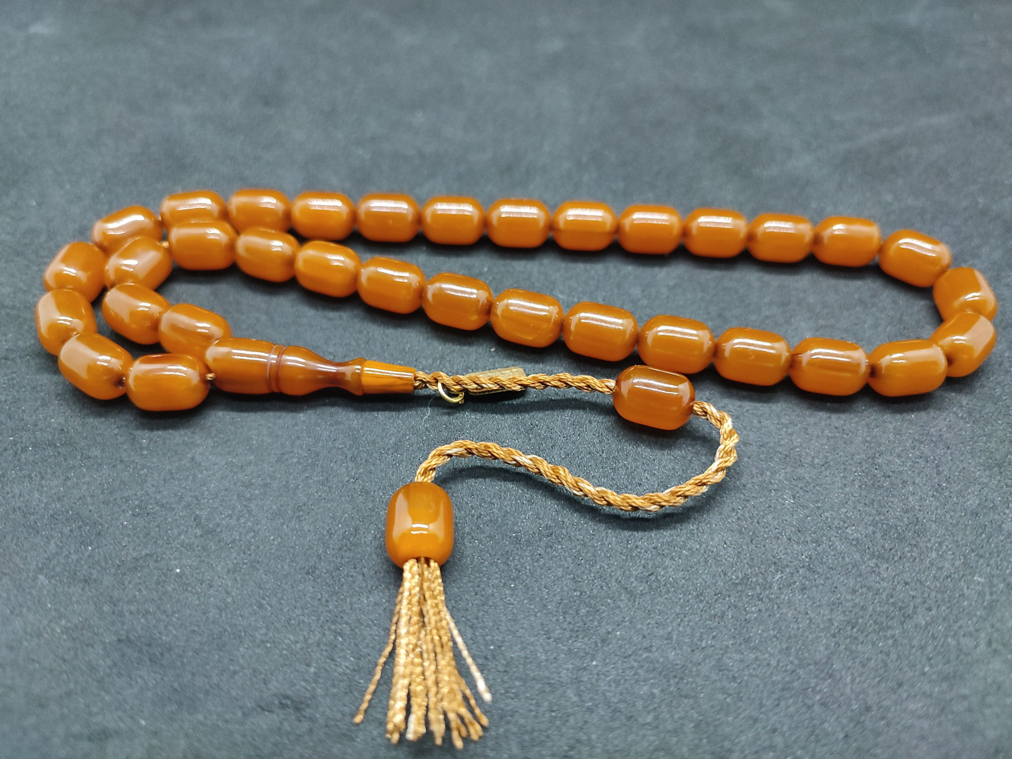 Osama Omari Usta Eseri 50 Yaşında Horoz İmame Havşalı Alman Faturan Tesbih Sertifikalı 9728