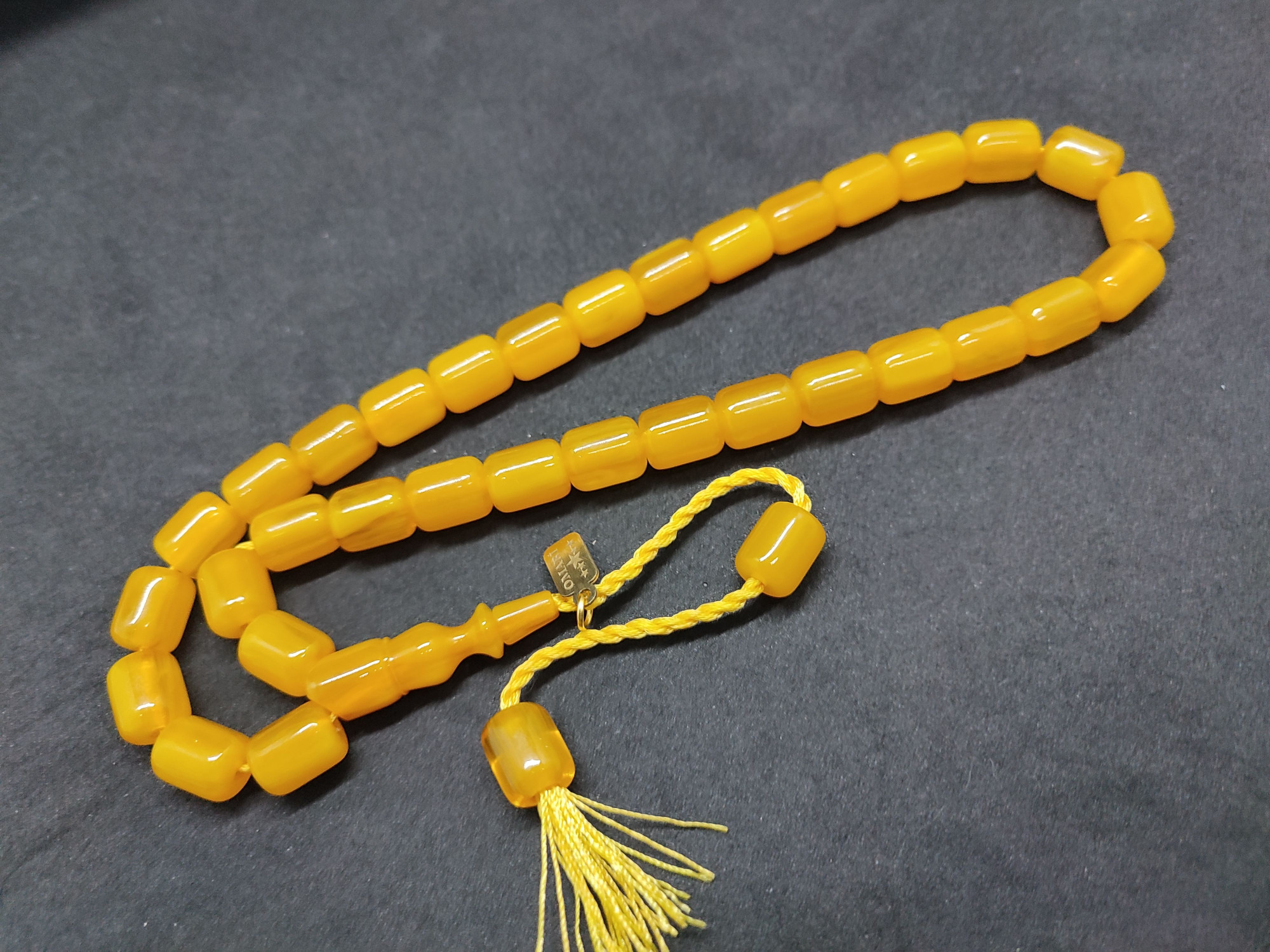 Osama Omari Usta Eseri 50 Yaşında Horoz İmame Havşalı Alman Faturan Tesbih Sertifikalı 9729