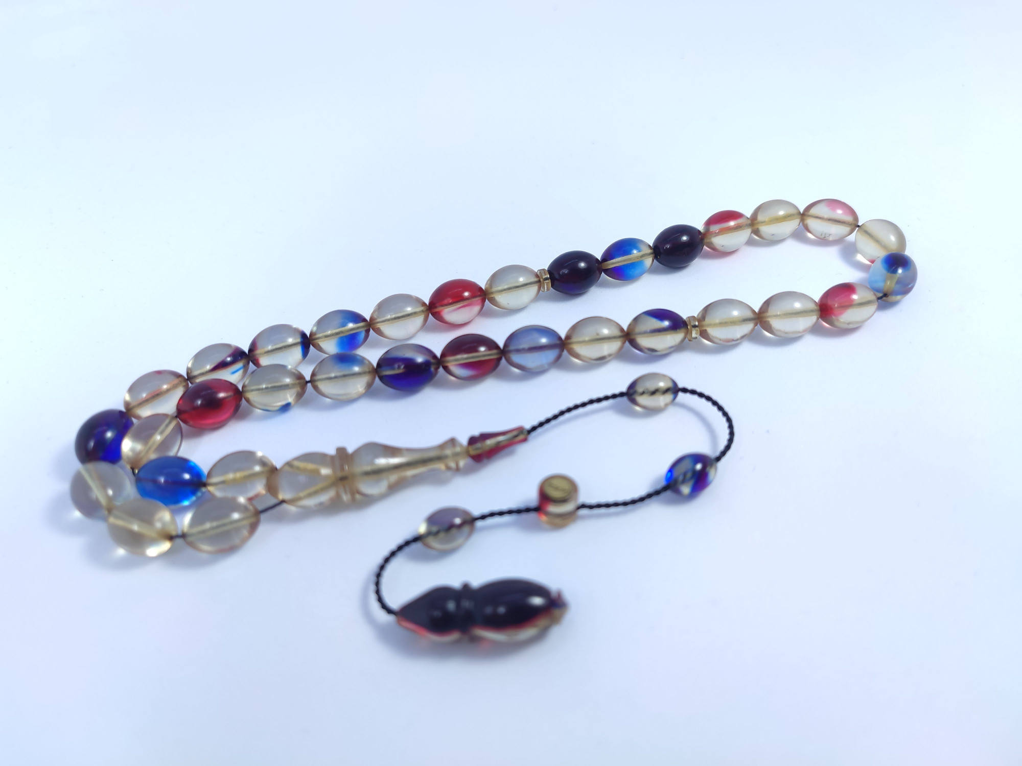 Muhammed Tacir Usta Eseri Objeden Eski Ateş-i Kehribar Sertifikalı 9734 küçük resim 2