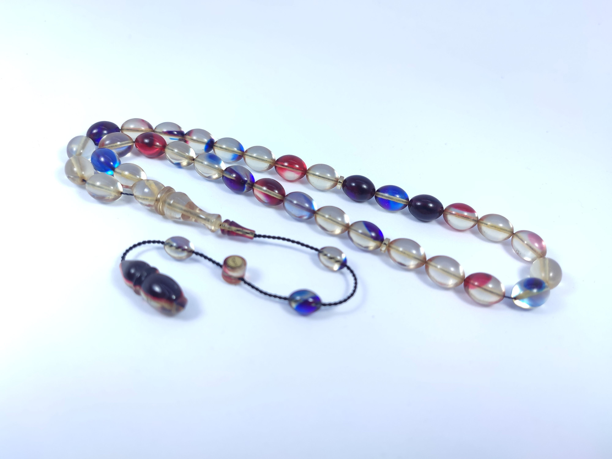 Muhammed Tacir Usta Eseri Objeden Eski Ateş-i Kehribar Sertifikalı 9734 küçük resim 3