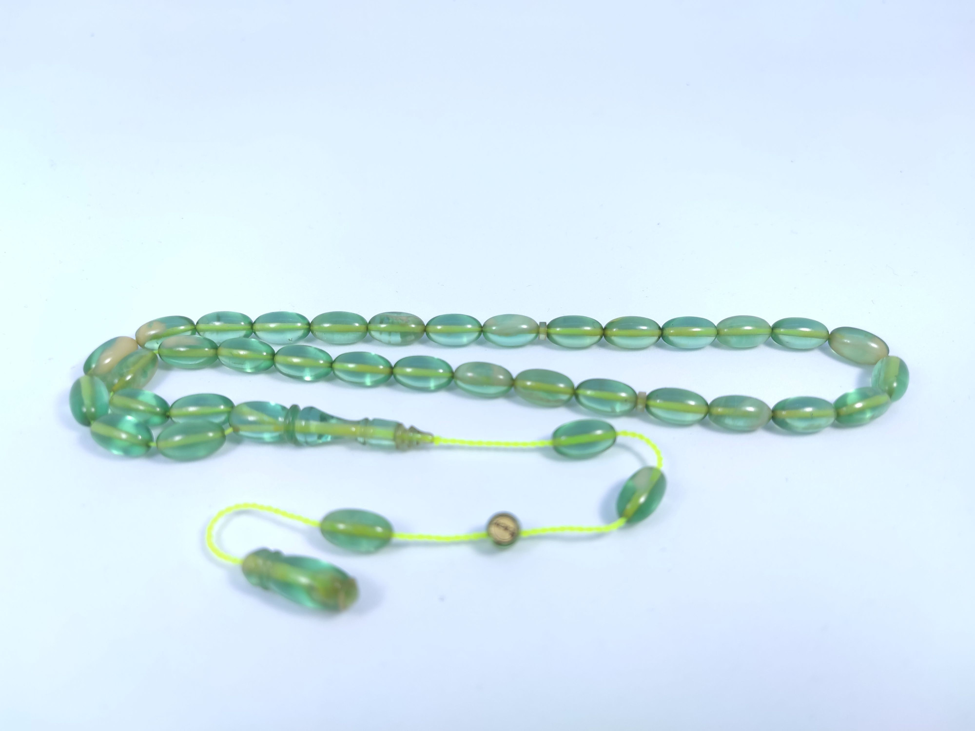 Muhammed Tacir Usta Eseri Objeden Eski Ateş-i Kehribar Sertifikalı 9735