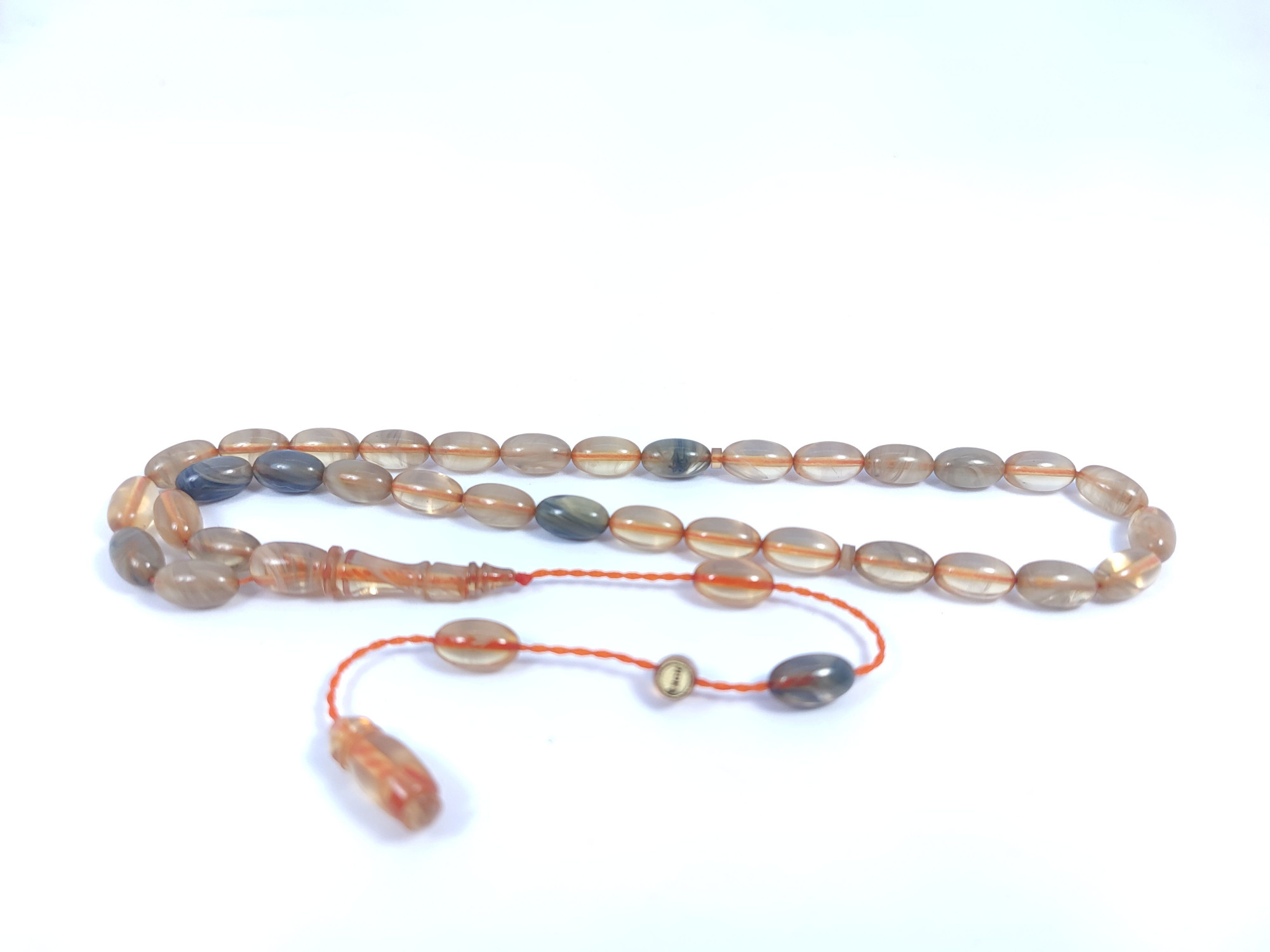 Muhammed Tacir Usta Eseri Objeden Eski Ateş-i Kehribar Sertifikalı 9736 küçük resim 2