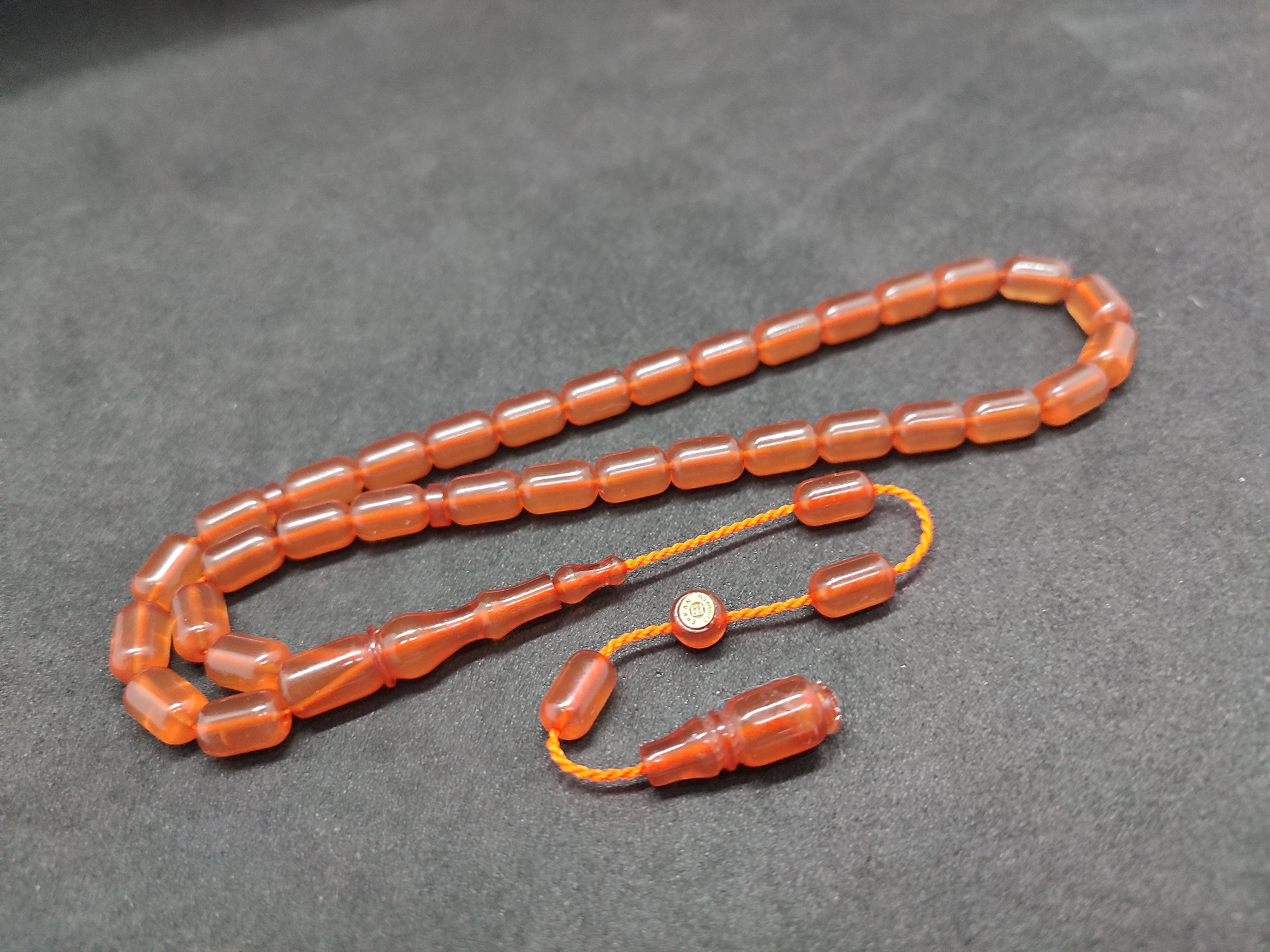 Muhammed Tacir Usta Eseri Yemen Zar Kehribar Sertifikalı 9740