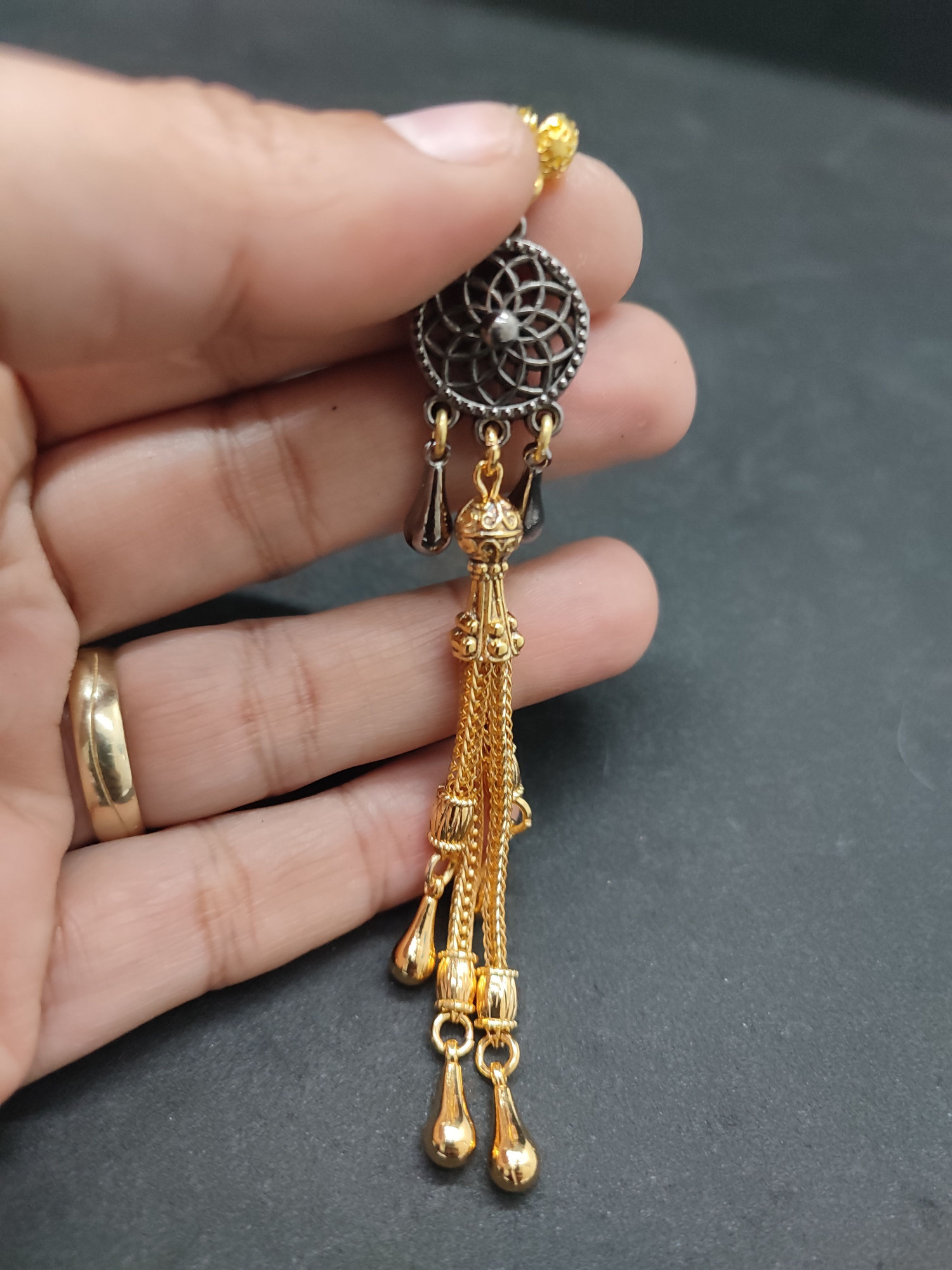 475 Ayar Gümüş Tesbih Püskülü 1086