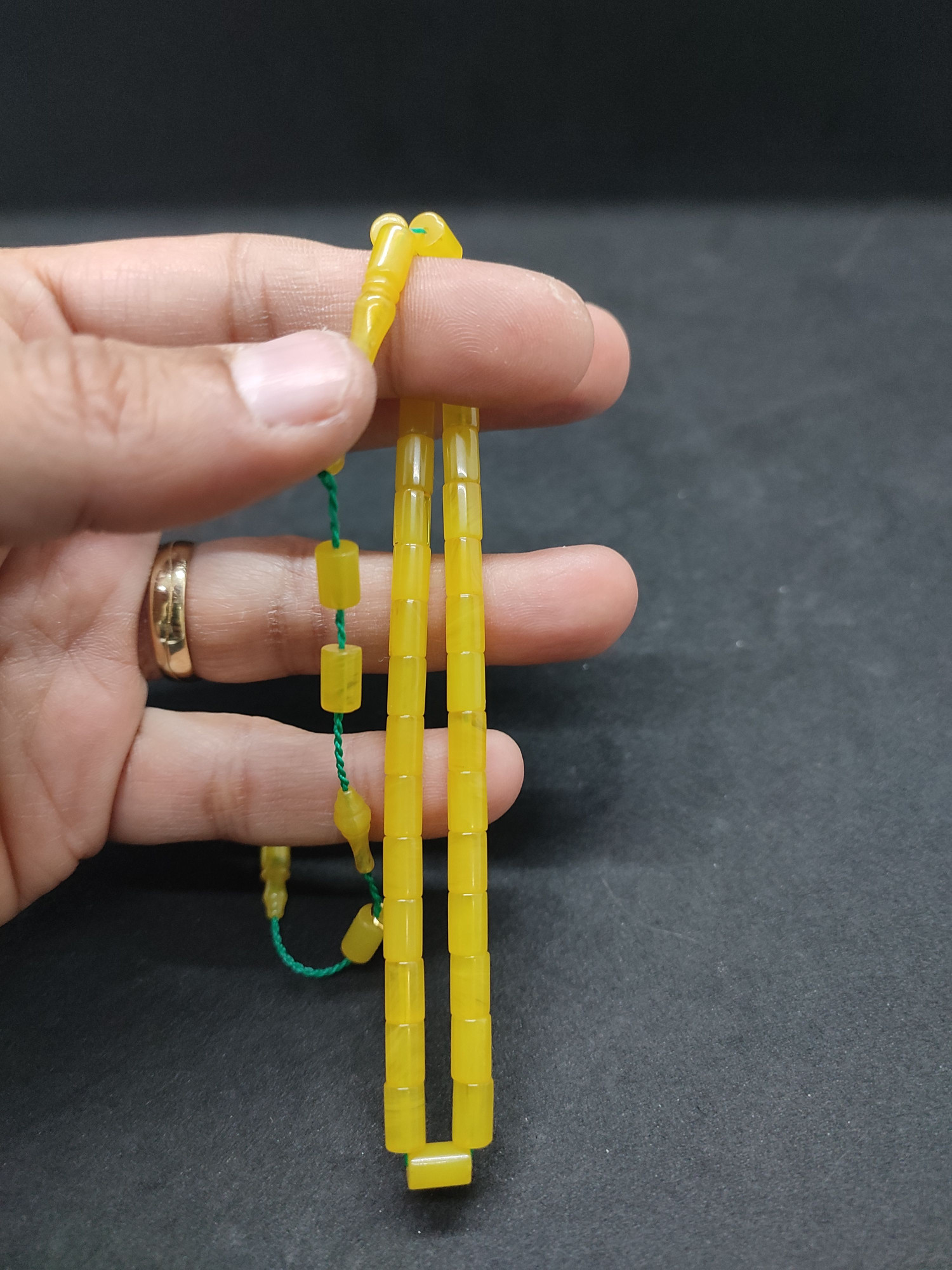 Mehmet Mercan Usta Eseri̇ Bi̇lek Boy Ok Gi̇bi̇ Kesme Sıkma Kehri̇bar 8702 küçük resim 2