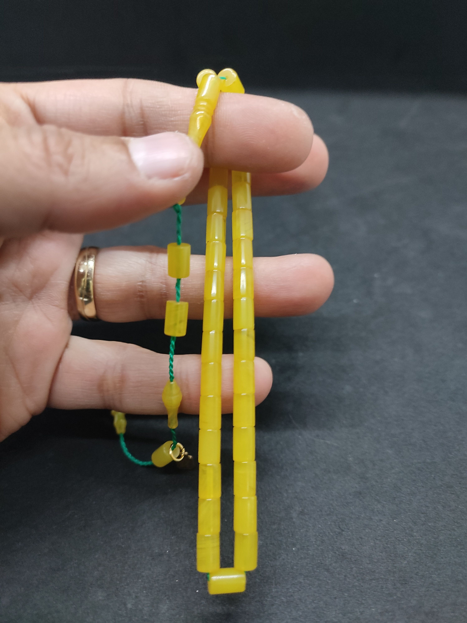 Mehmet Mercan Usta Eseri̇ Bi̇lek Boy Ok Gi̇bi̇ Kesme Sıkma Kehri̇bar 8702 küçük resim 4