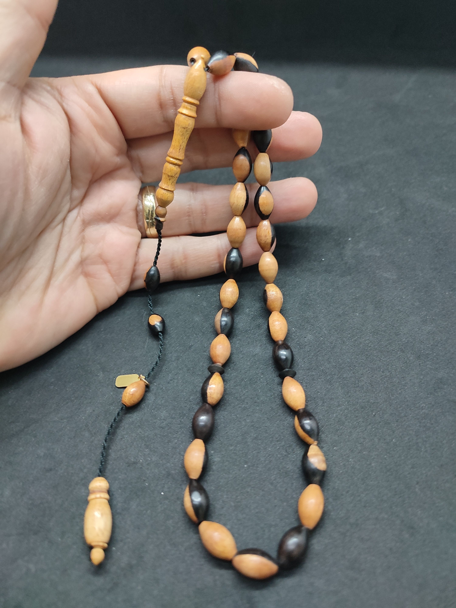 Hali̇l Hi̇lmi̇ Usta Eseri̇ Nadi̇r Renk Zebra Model Abanoz küçük resim 4