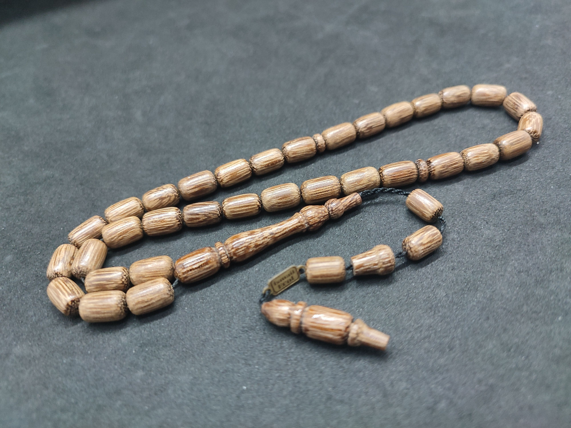 İsmail Erol Usta Eseri El Boy Texas Abanoz Ağacı Sertifikalı 9575