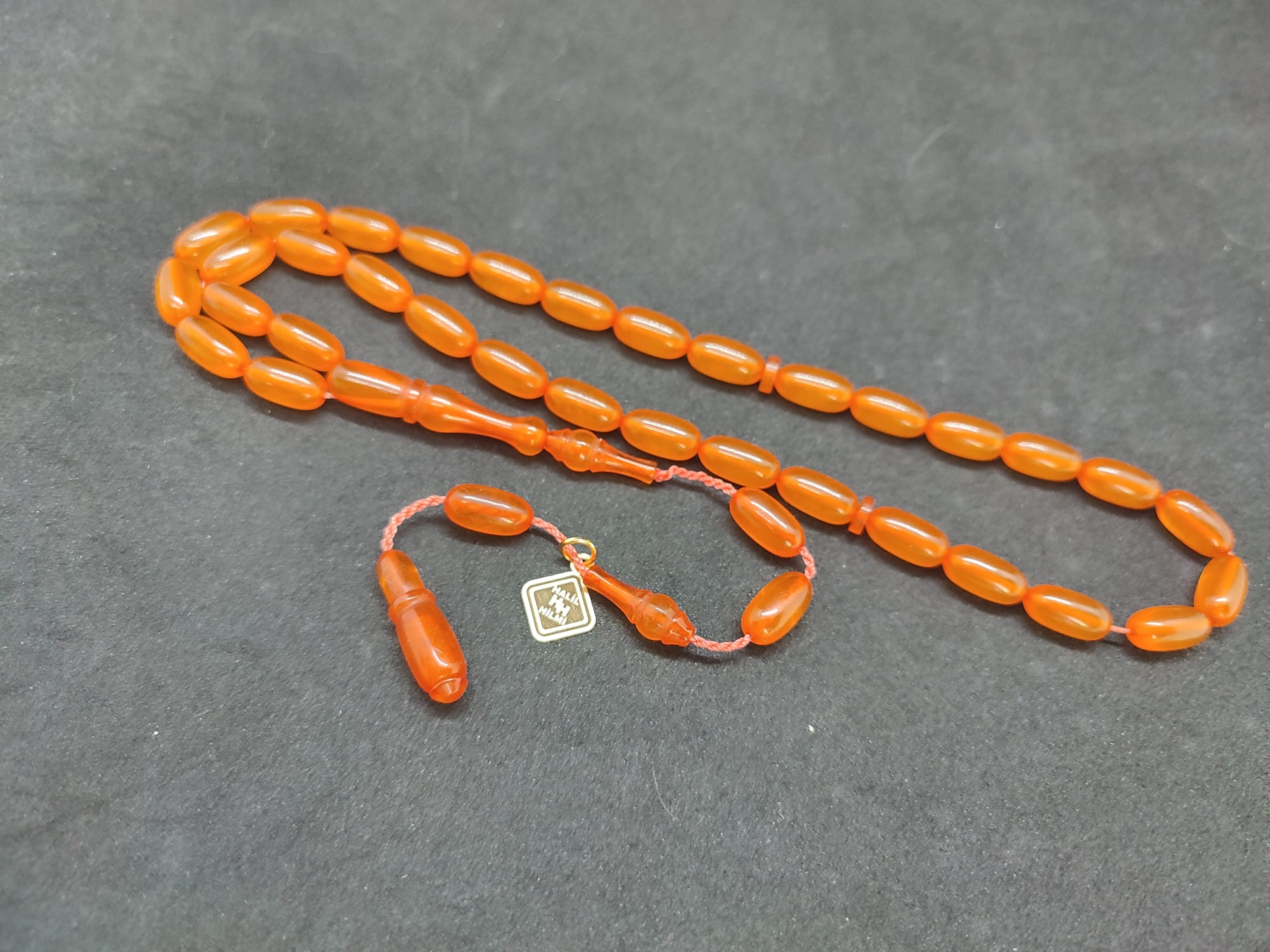 Halil Hilmi Usta Eseri 0.6 Delim Yemen Zar Kehribar Sertifikalı 0001