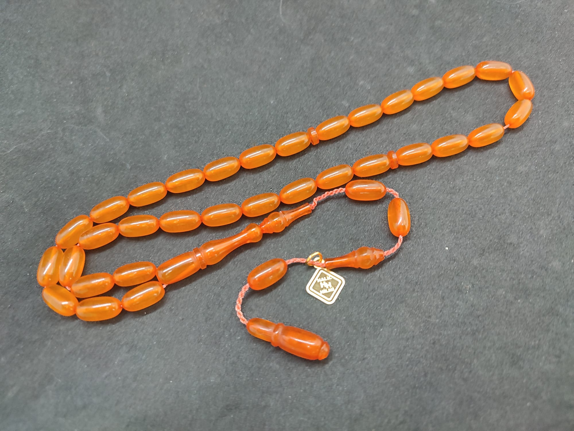 Halil Hilmi Usta Eseri 0.6 Delim Yemen Zar Kehribar Sertifikalı 0001 küçük resim 2