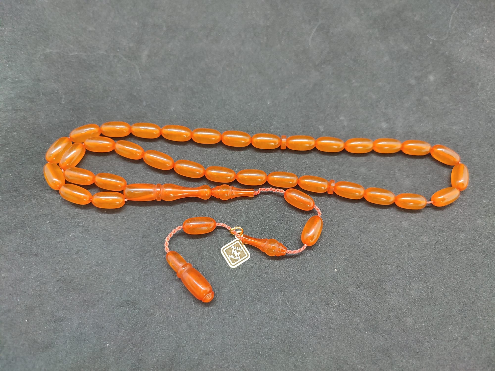 Halil Hilmi Usta Eseri 0.6 Delim Yemen Zar Kehribar Sertifikalı 0001 küçük resim 5