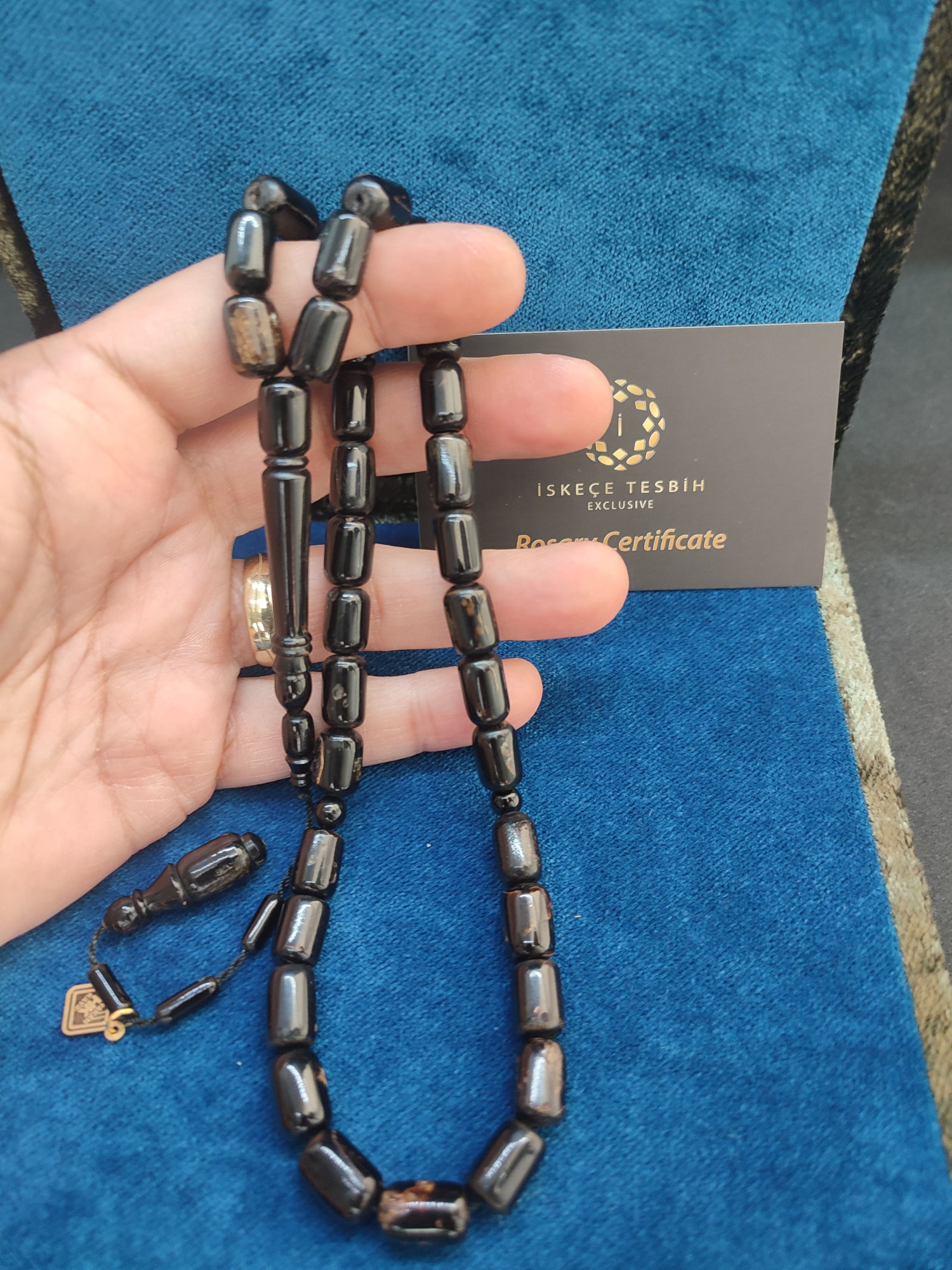 VIP Kutulu Hakan Kaya Usta Eseri 29.15 Gr. Yusur (Deniz Mercanı) Sertifikalı 9846 küçük resim 4
