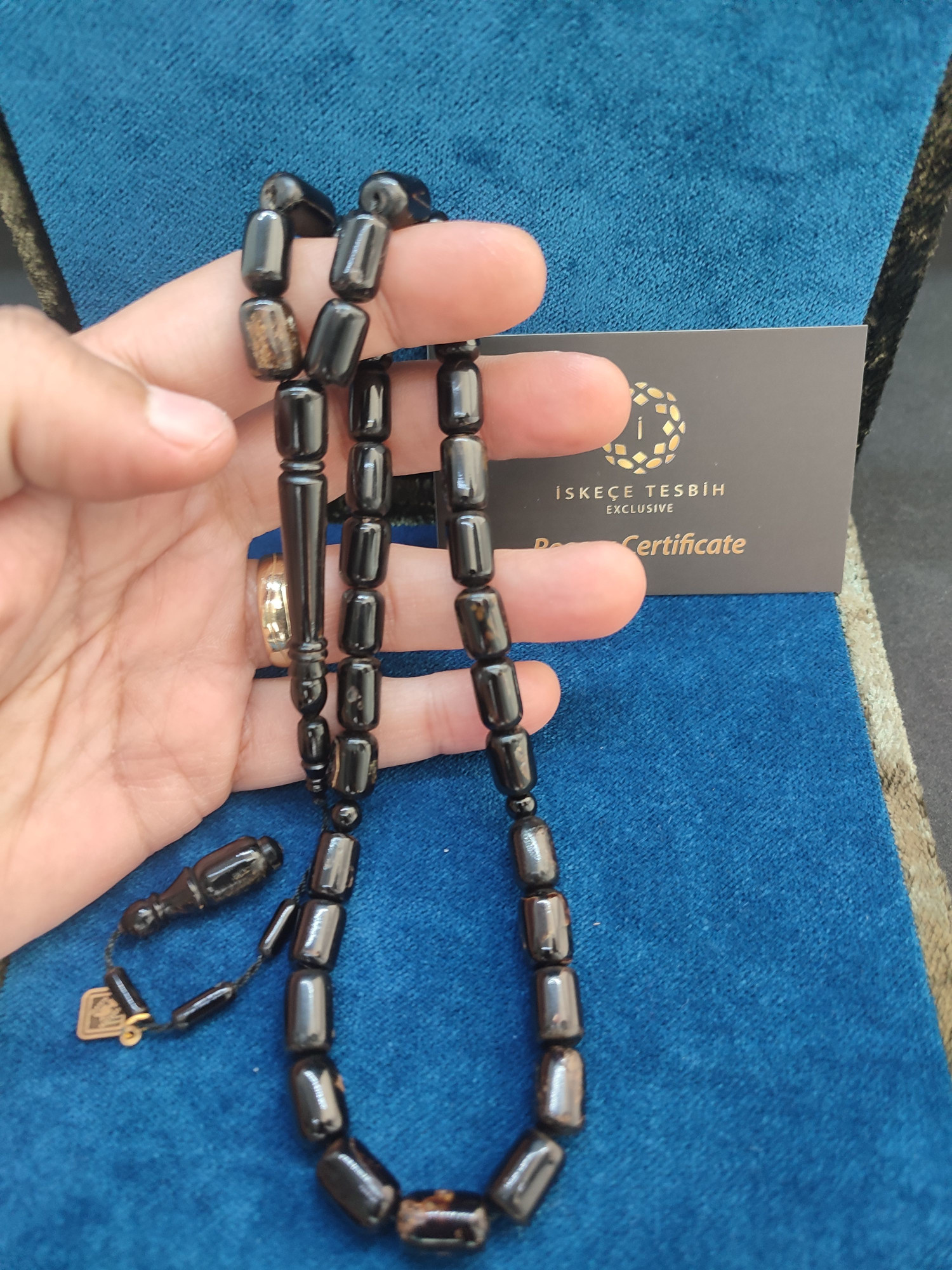 VIP Kutulu Hakan Kaya Usta Eseri 29.15 Gr. Yusur (Deniz Mercanı) Sertifikalı 9846 küçük resim 5
