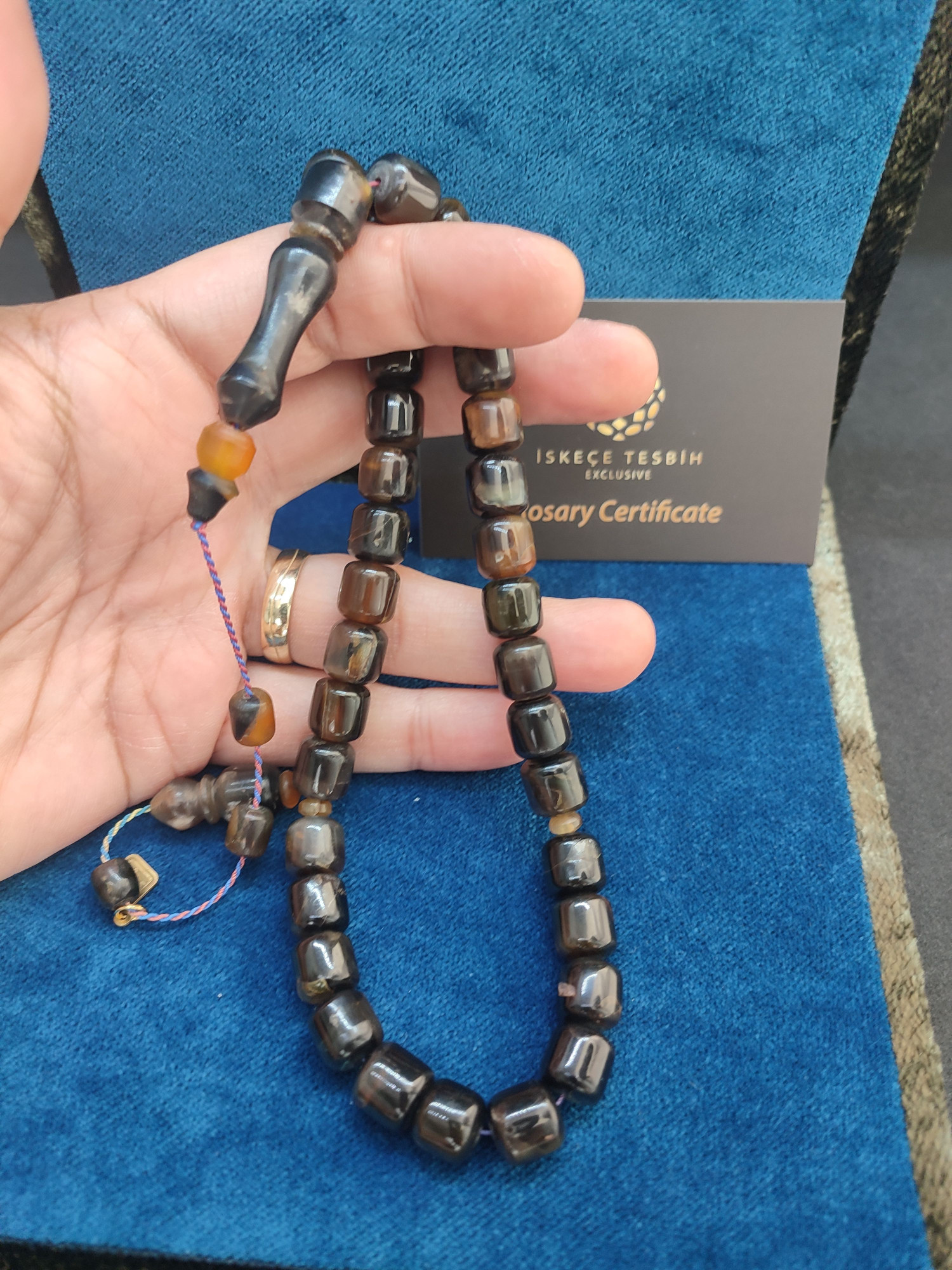 VIP Kutulu İskeçeli Cemil Usta Eseri 35.20 Gr. Caretta Caretta (Kaplumbağa) Sertifikalı 9847 küçük resim 3