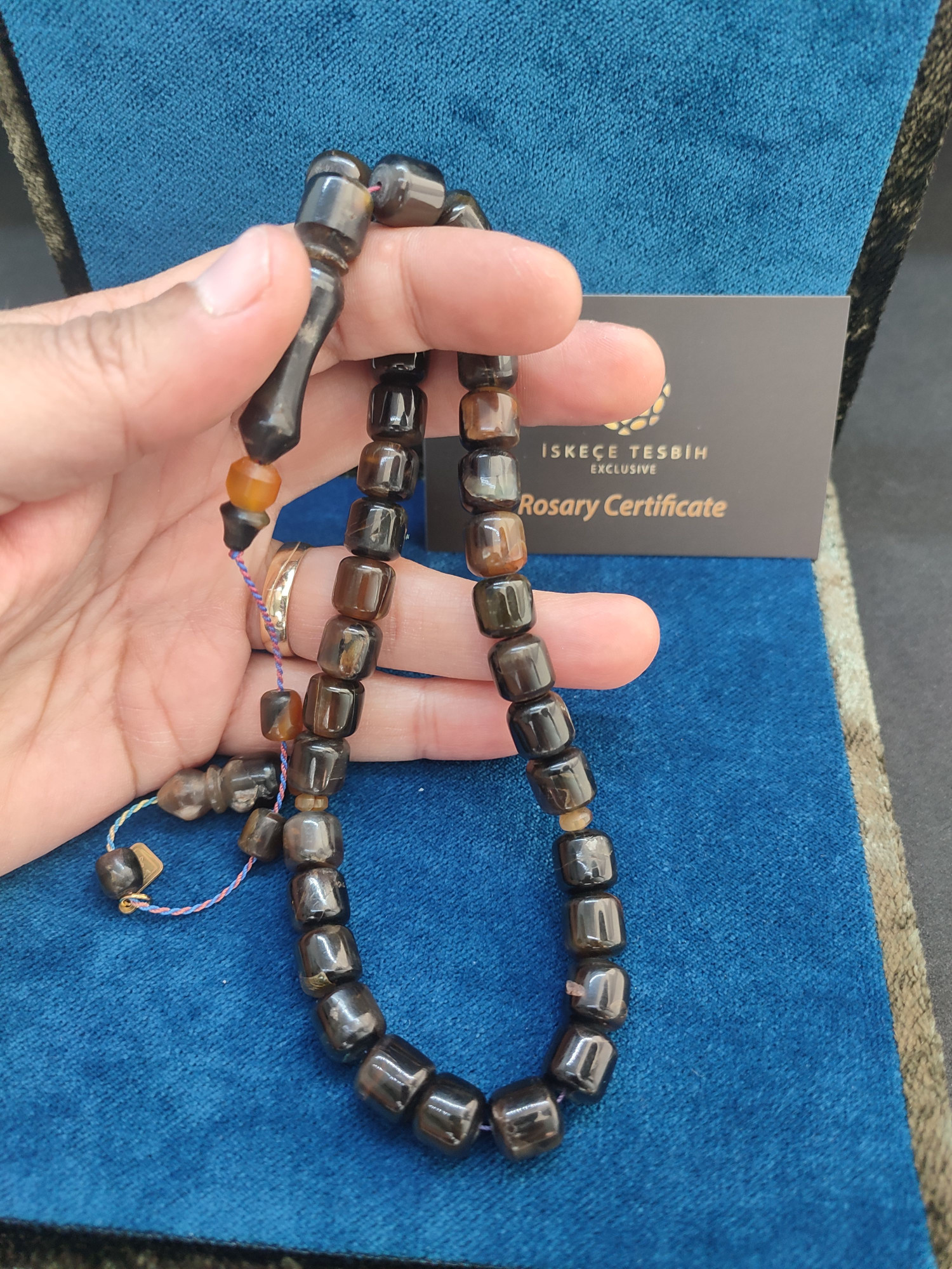 VIP Kutulu İskeçeli Cemil Usta Eseri 35.20 Gr. Caretta Caretta (Kaplumbağa) Sertifikalı 9847 küçük resim 5