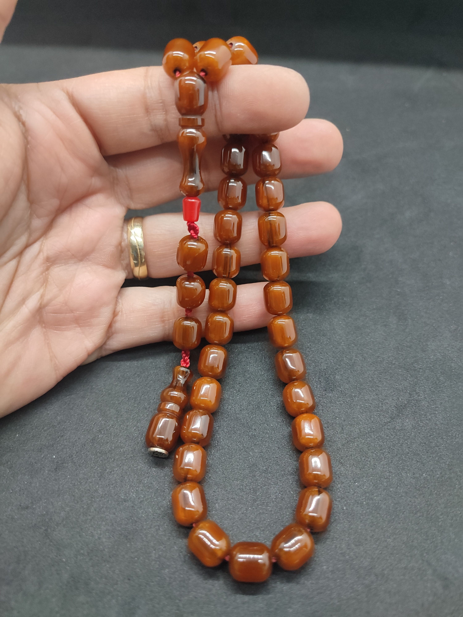 Zeyzun Usta Eseri̇ Çift Zımpara Çift Cilalı Çatır Çatır Sesi İle Sıkma Kehri̇bar Sertifikalı 9945 küçük resim 4
