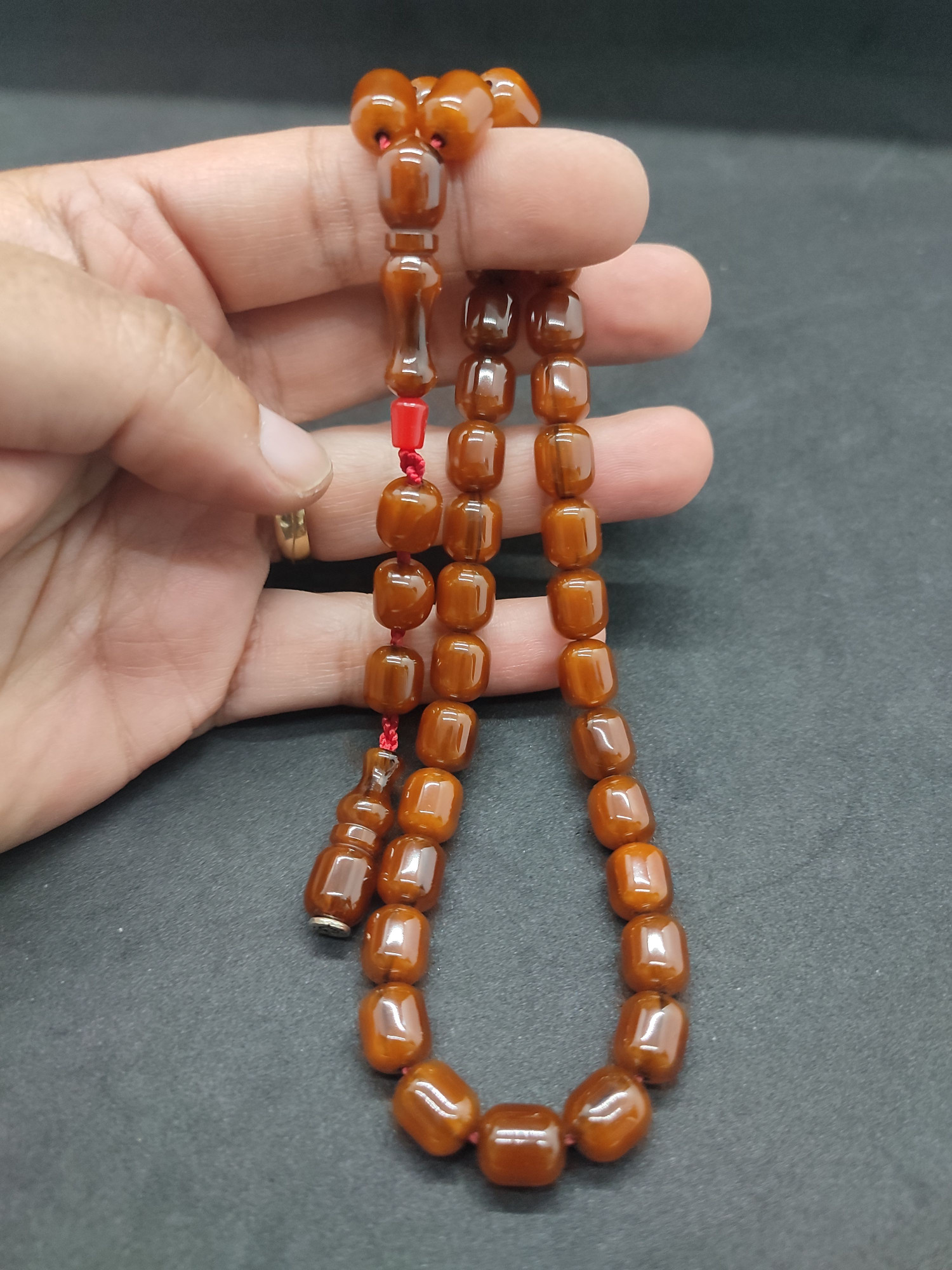 Zeyzun Usta Eseri̇ Çift Zımpara Çift Cilalı Çatır Çatır Sesi İle Sıkma Kehri̇bar Sertifikalı 9945 küçük resim 5