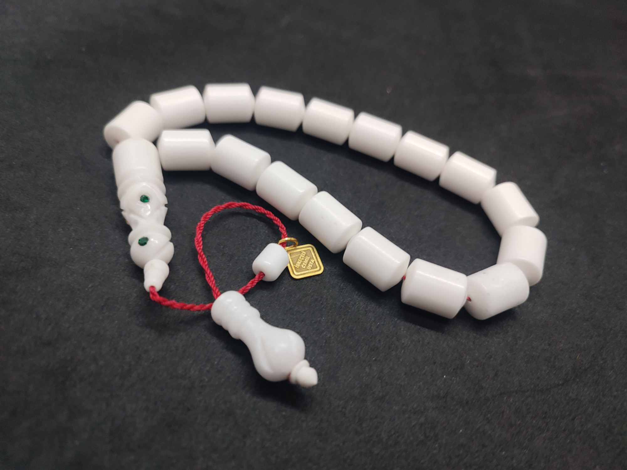 İskeçeli Cemil Usta Eseri Kar Beyazı Maskot Corian Mermer Sertifikalı 10040 küçük resim 3