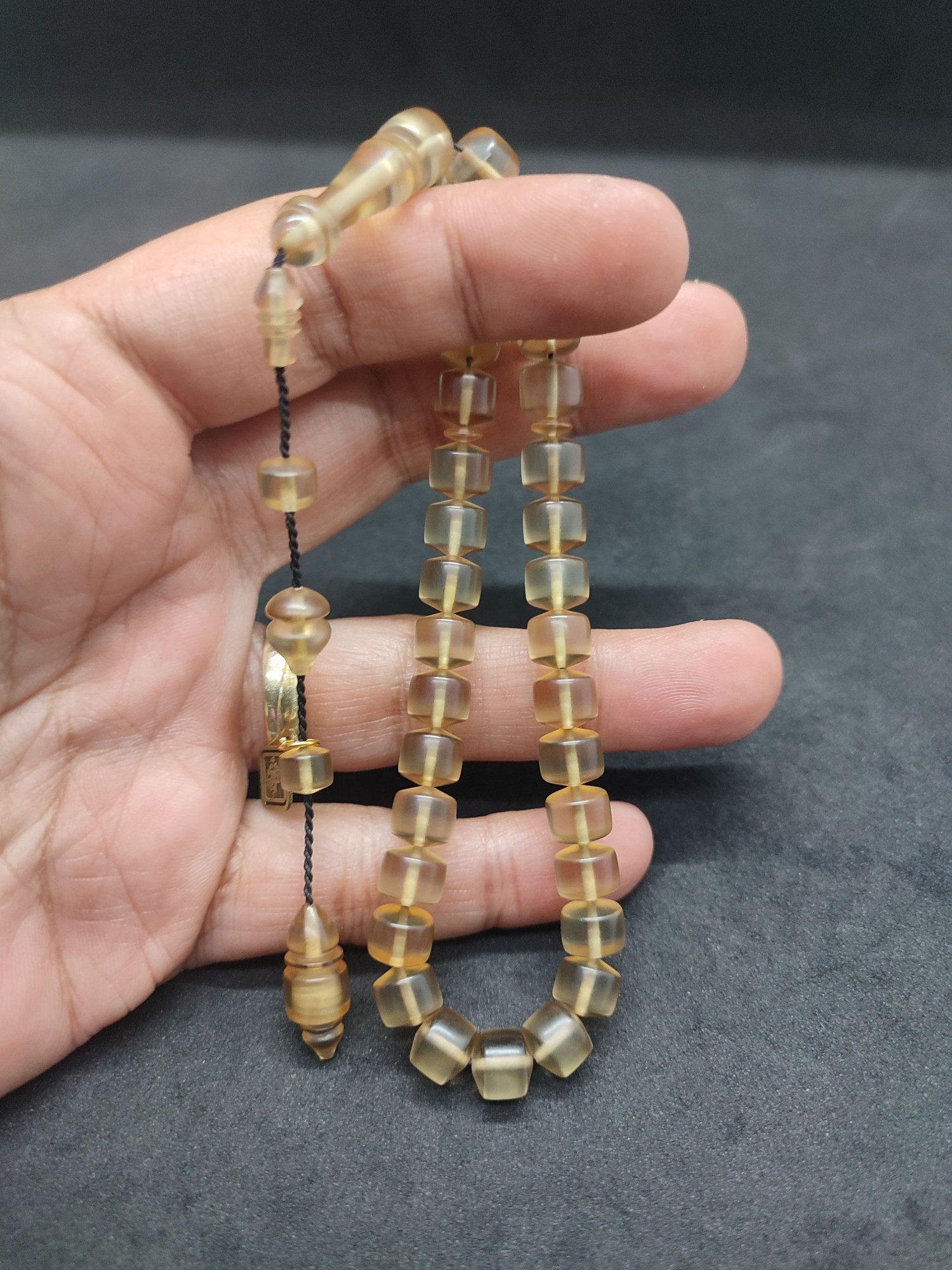 Hakan Kaya Usta Eseri Bilek Boy (Küçük Boy) Yemen Zar Kehribar Sertifikalı 10126