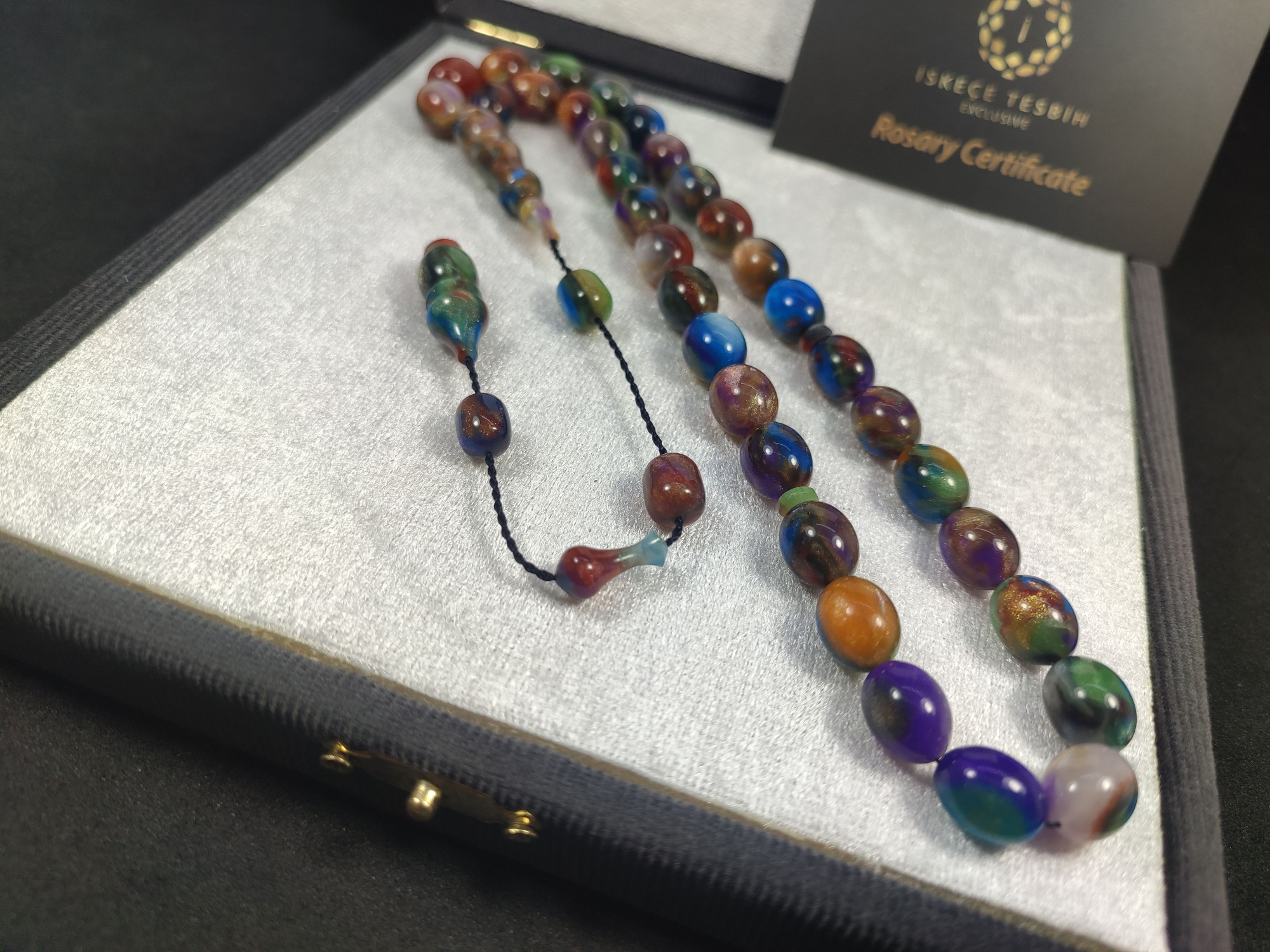 VIP Kutulu Ergin Baran Usta Eseri 29.05 Gr.Space Stone (Uzay Taşı) Sertifikalı 10149 küçük resim 3